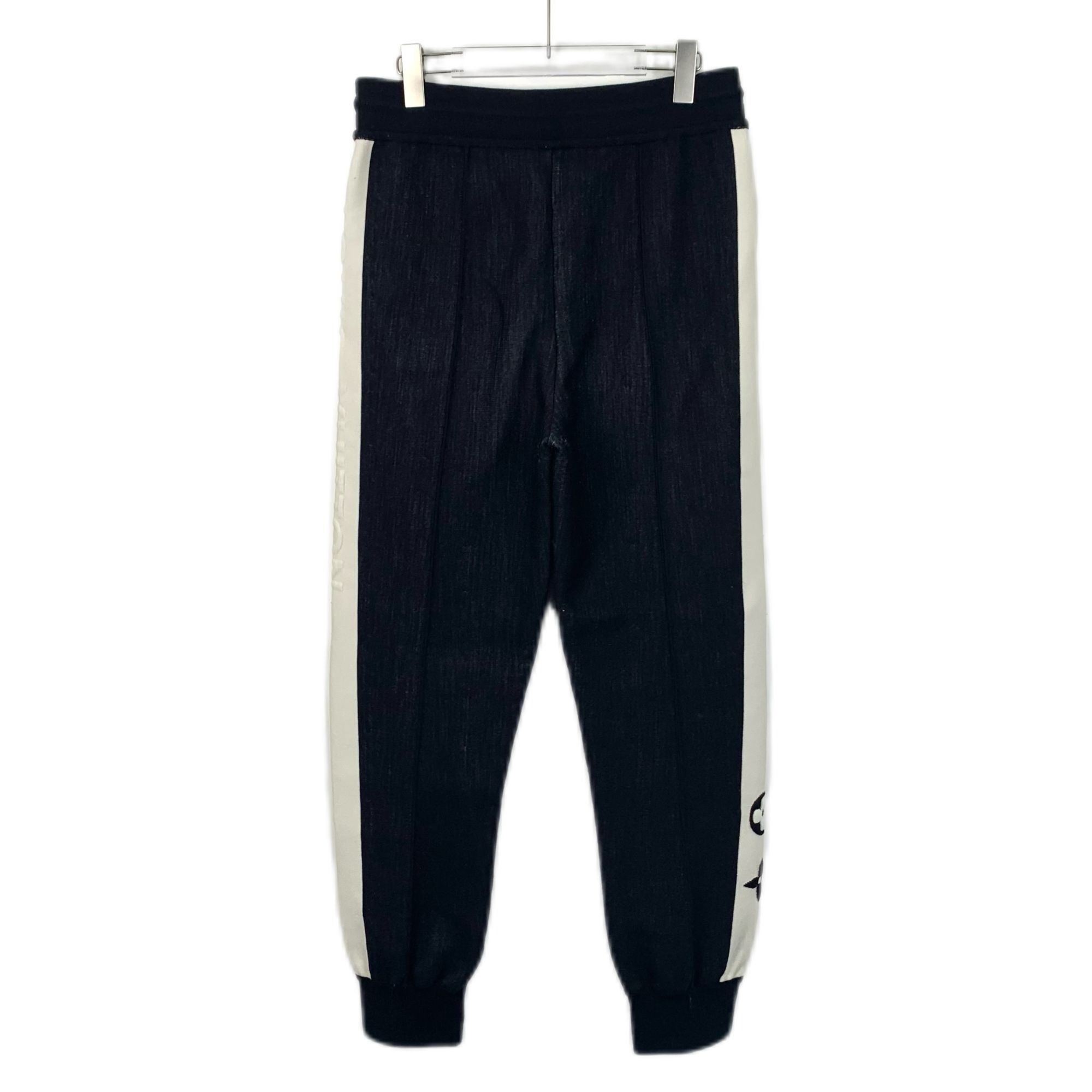 Louis Vuitton Louis Vuitton Black & White Logo Drawstring Silk-Blend Sport Size US 38 / EU 54 - 8 Thumbnail