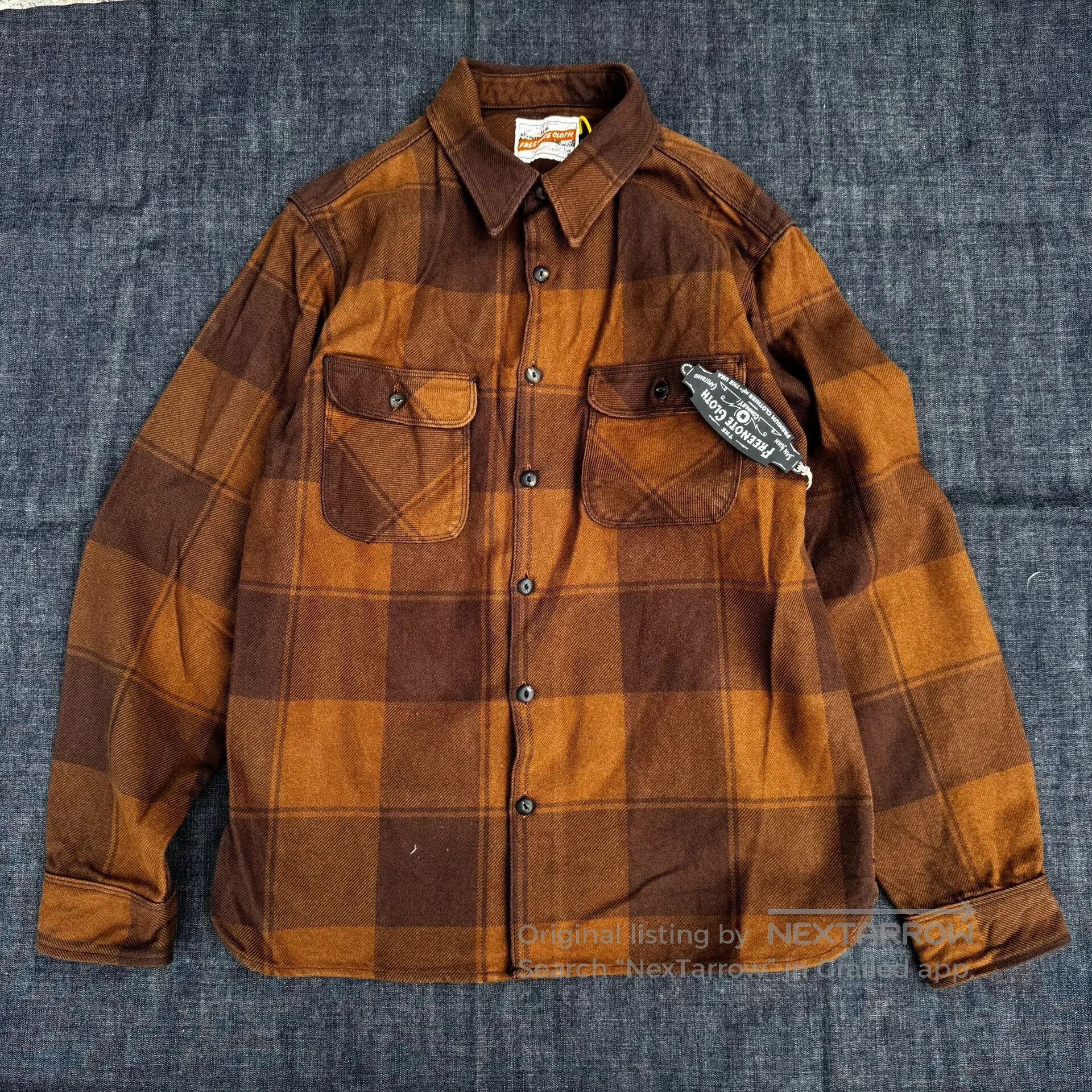 Freewheelers Freewheelers 1930s Vintage Work Shirt. Size US M / EU 48-50 / 2 - 1 Thumbnail