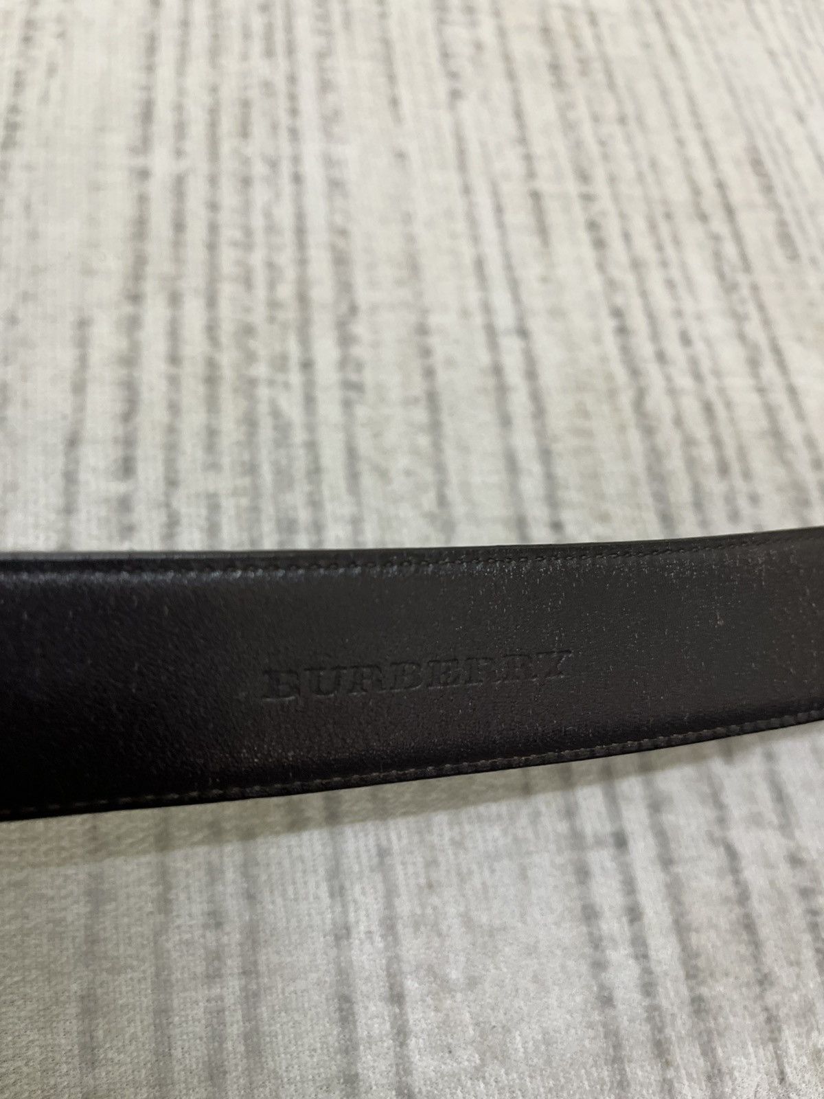 Burberry Burberry leather belt Size ONE SIZE - 4 Thumbnail