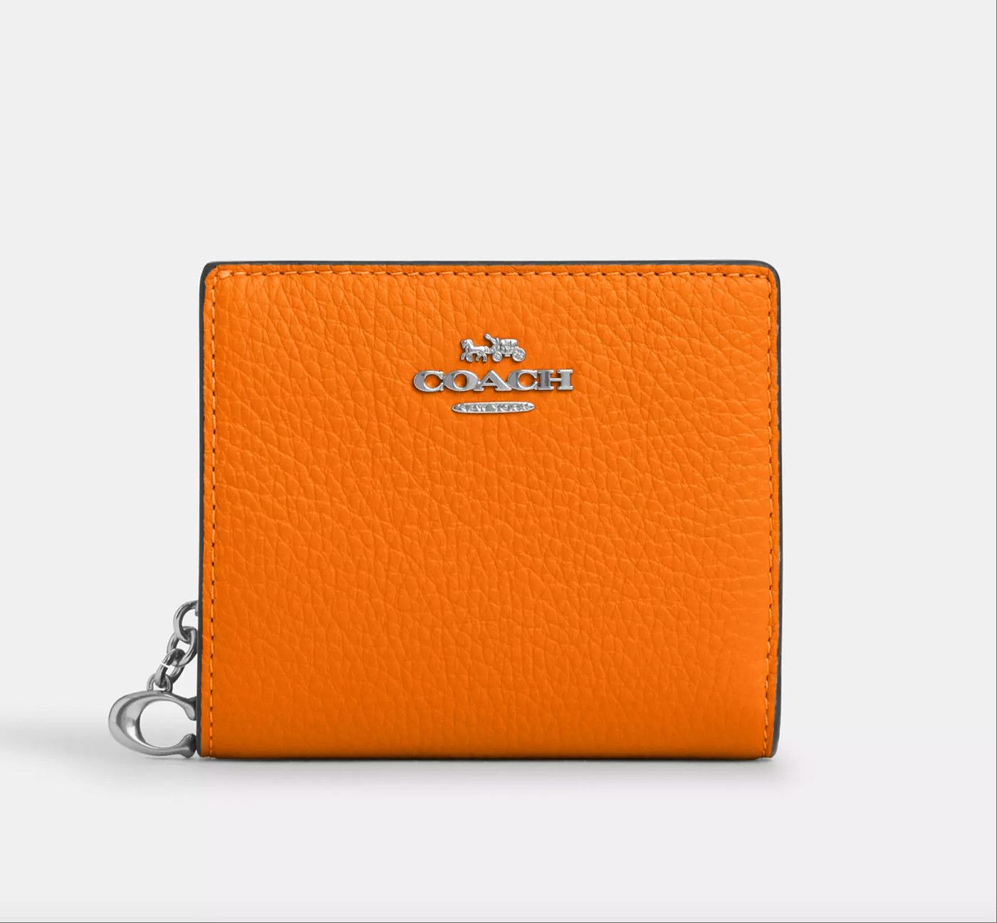 Coach Snap Wallet Bright Mandarin C2862 Size ONE SIZE - 5 Thumbnail