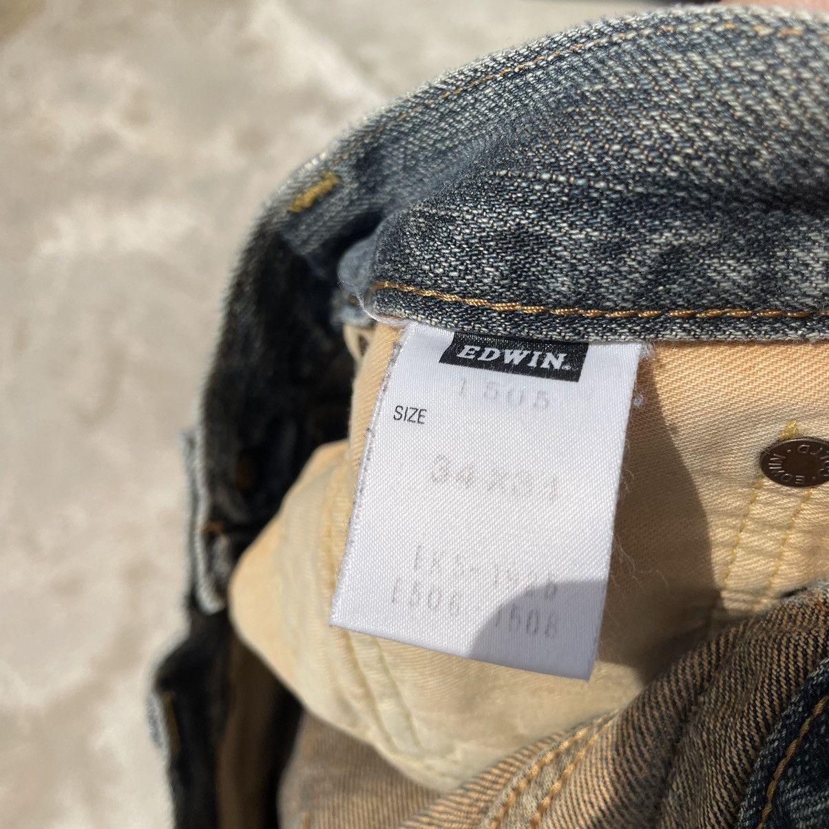 Edwin “EDWIN 505Z REDLINE SELVEDGED DENIM” Size US 34 / EU 50 - 8 Thumbnail
