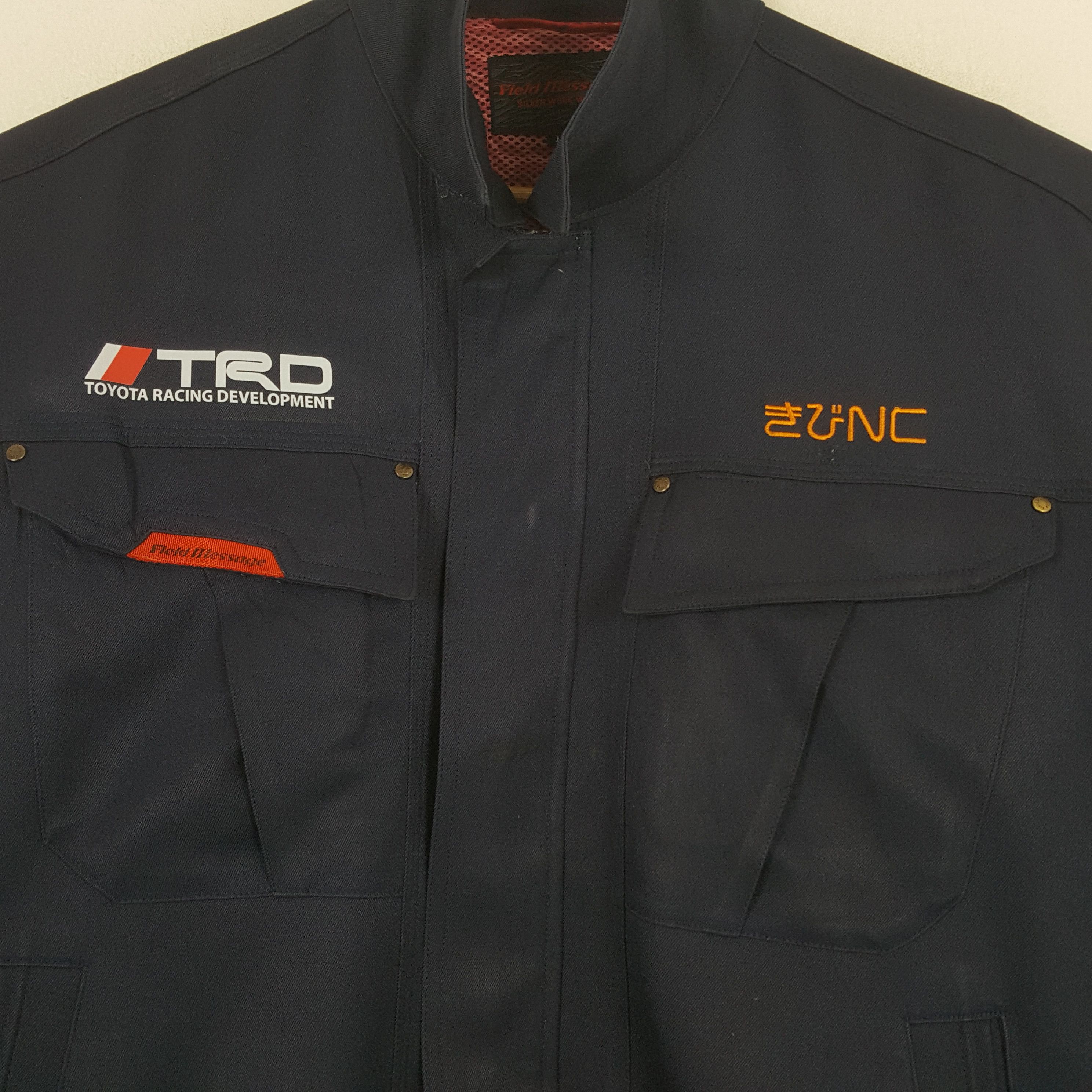 Japanese Brand × Vintage Vintage TRD TOYOTA RACING Team Custom Jacket C284N17 Size US L / EU 52-54 / 3 - 4 Thumbnail