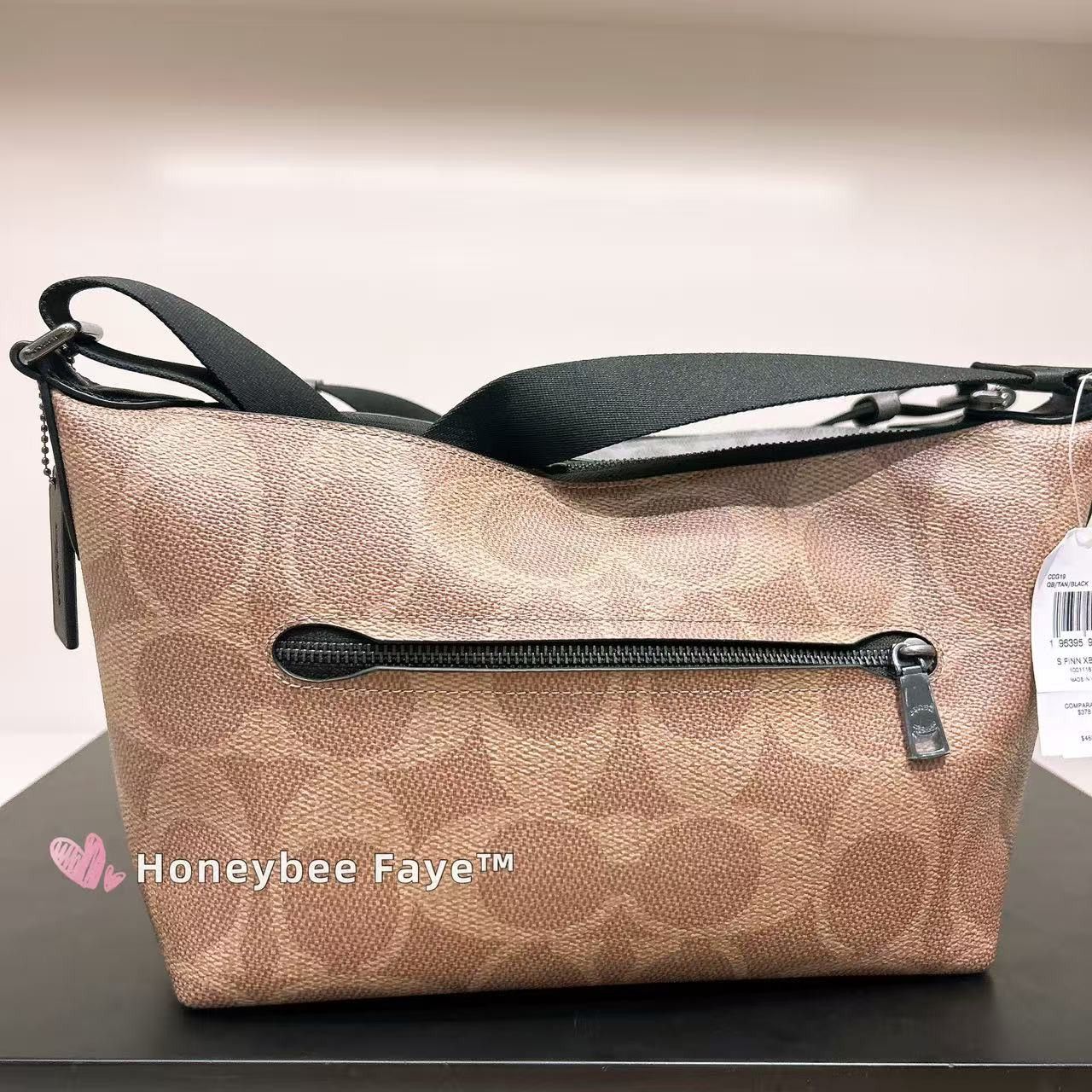 Coach Small Finn Crossbody Bag With Pouch In Maxi Signature Canvas Size ONE SIZE - 2 Thumbnail