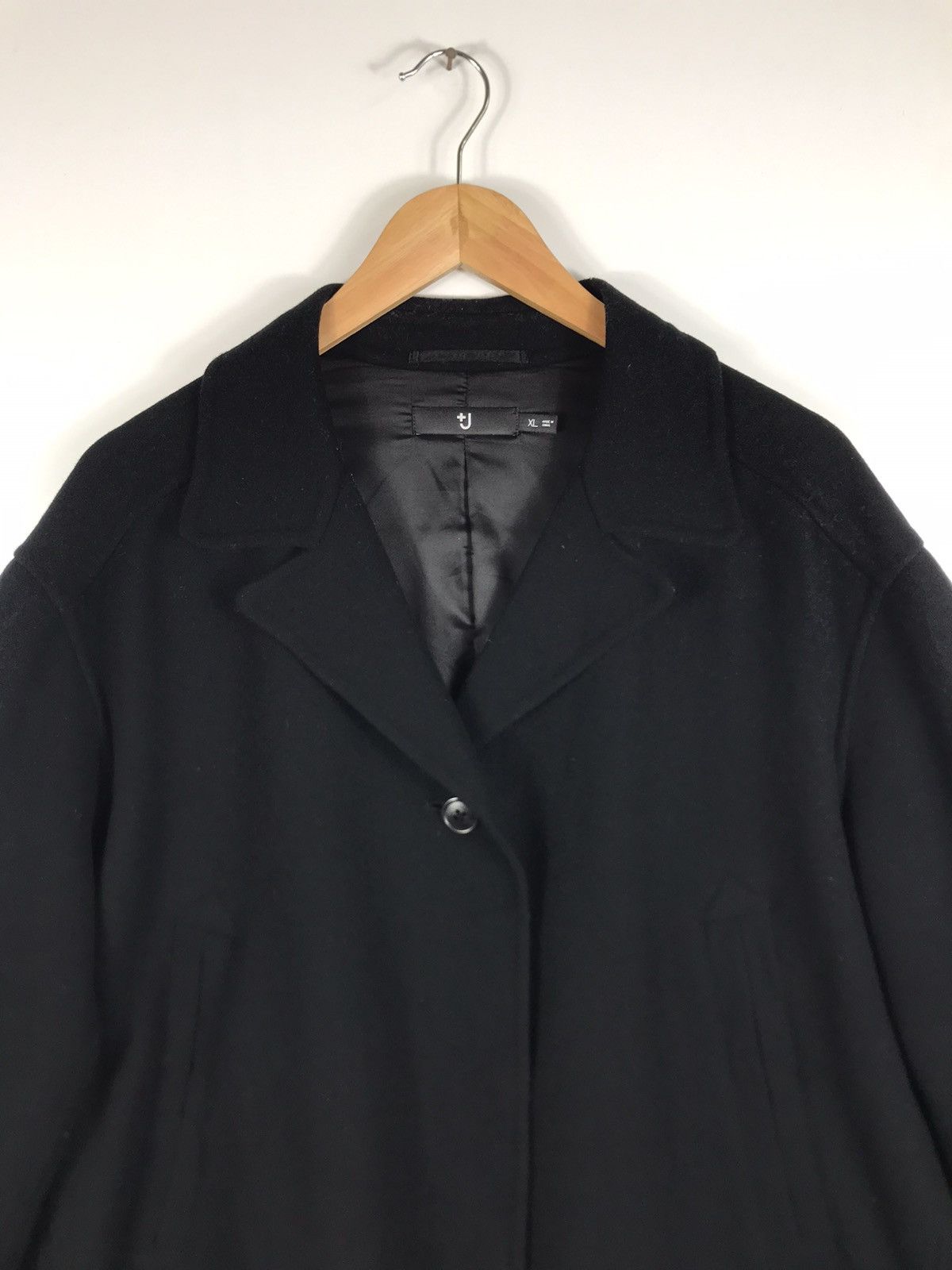 Jil Sander × Uniqlo 🔥Jil Sander Uniqlo Wool Button Cropped Coat Jacket Size US XL / EU 56 / 4 - 5 Thumbnail