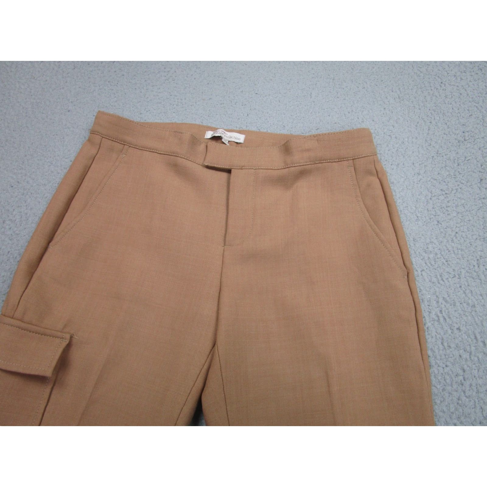 Banana Republic Banana Republic Heritage Dress Pants Womens Camel Brown 30x25 Cargo size 6 Short** Size 28" / US 6 / IT 42 - 6 Thumbnail