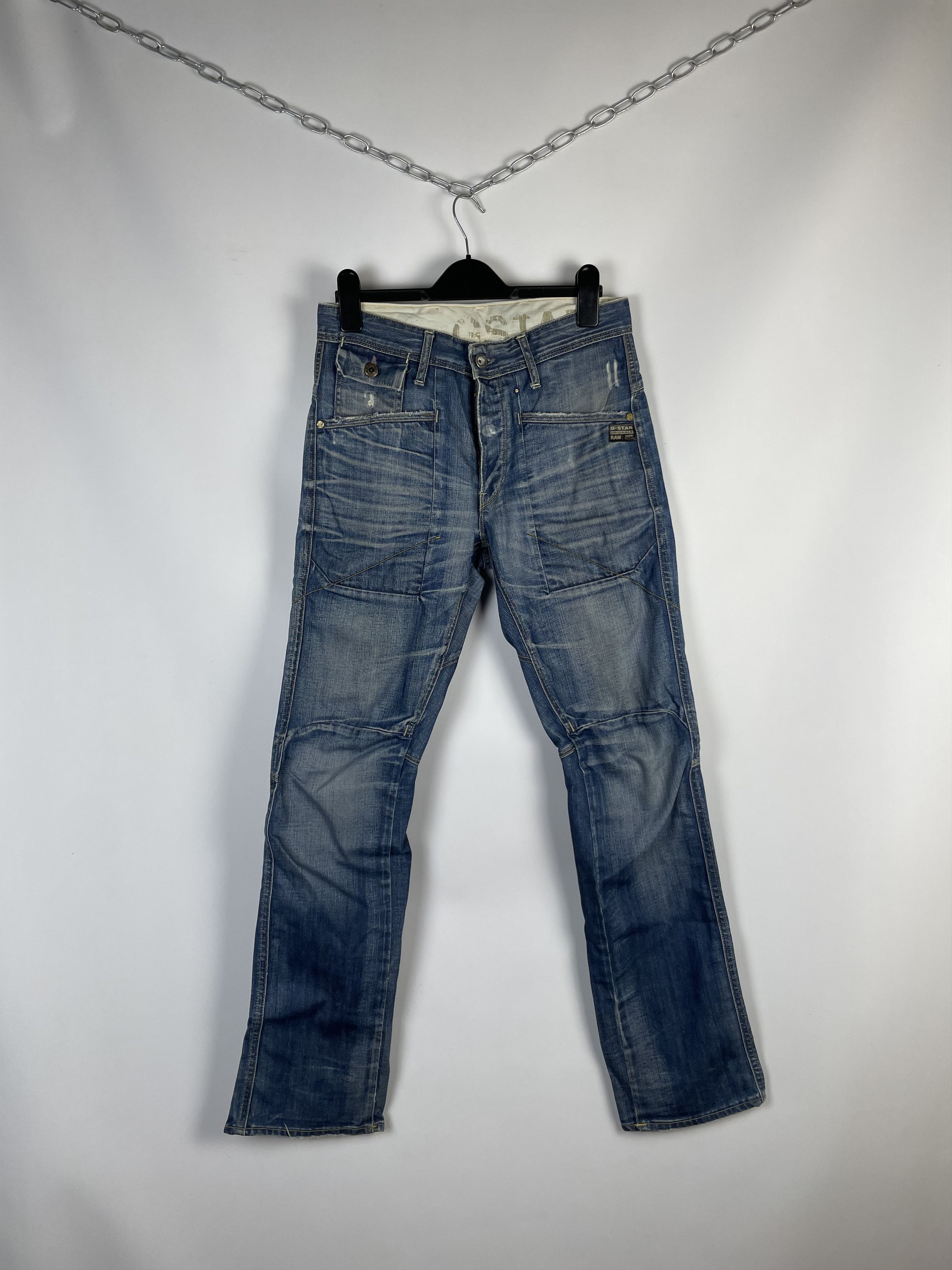 G-Star G-Star Raw Pants Double Knee Jeans Size US 29 - 7 Thumbnail