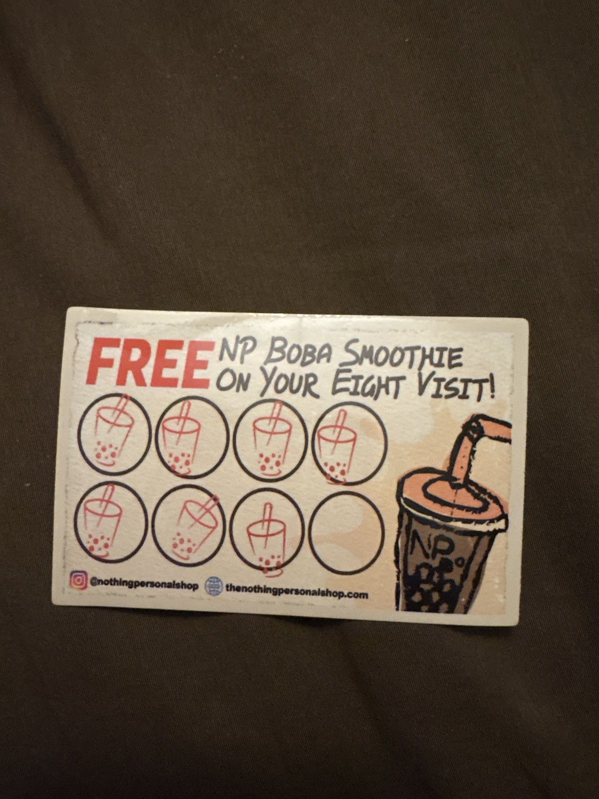 Nothing Personal Nothing Personal Wallet Sticker Pack Size ONE SIZE - 4 Thumbnail