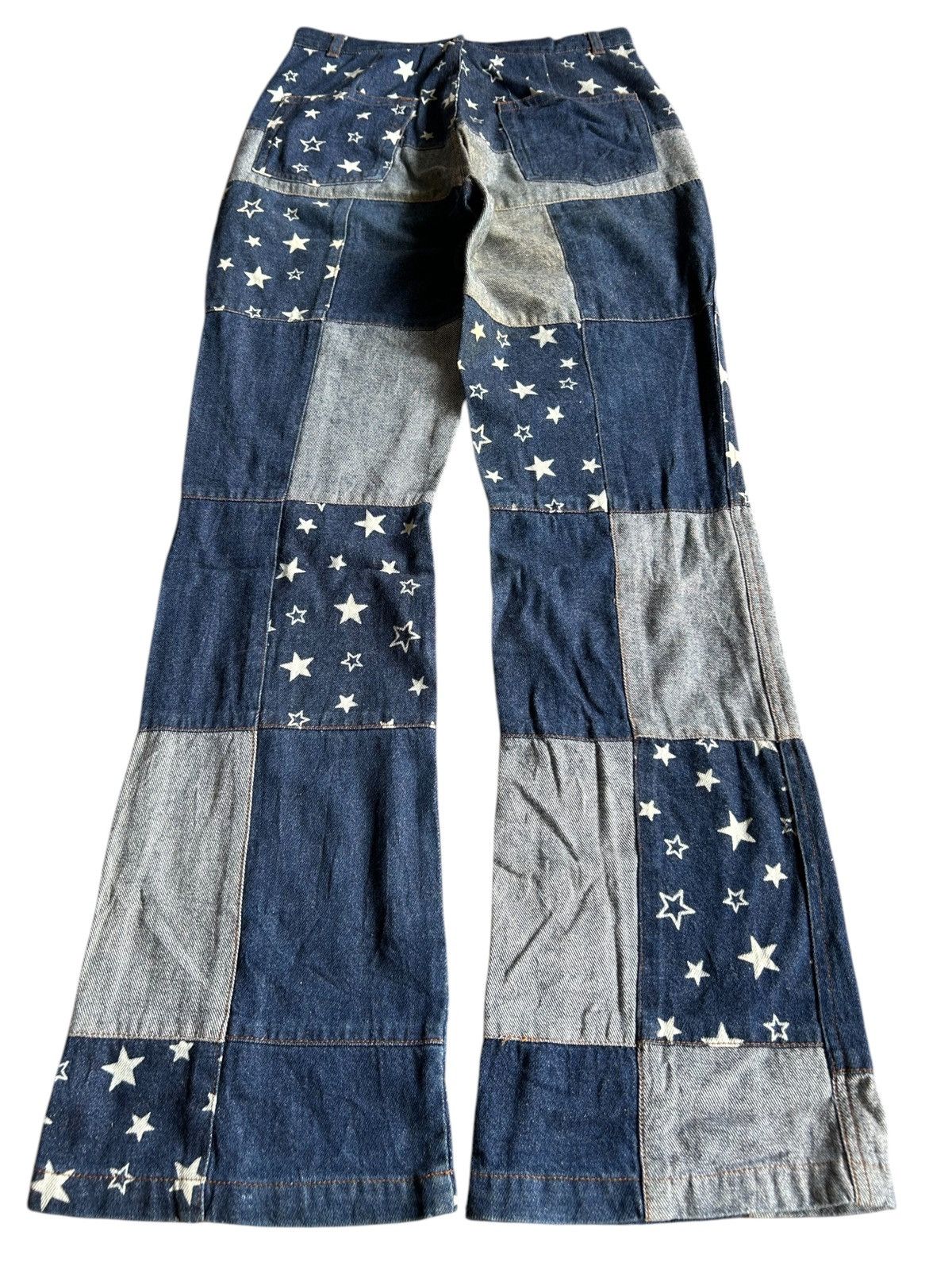 FLARE🔥 JAPANSE BRAND PATCHWORK DENIM JEANS