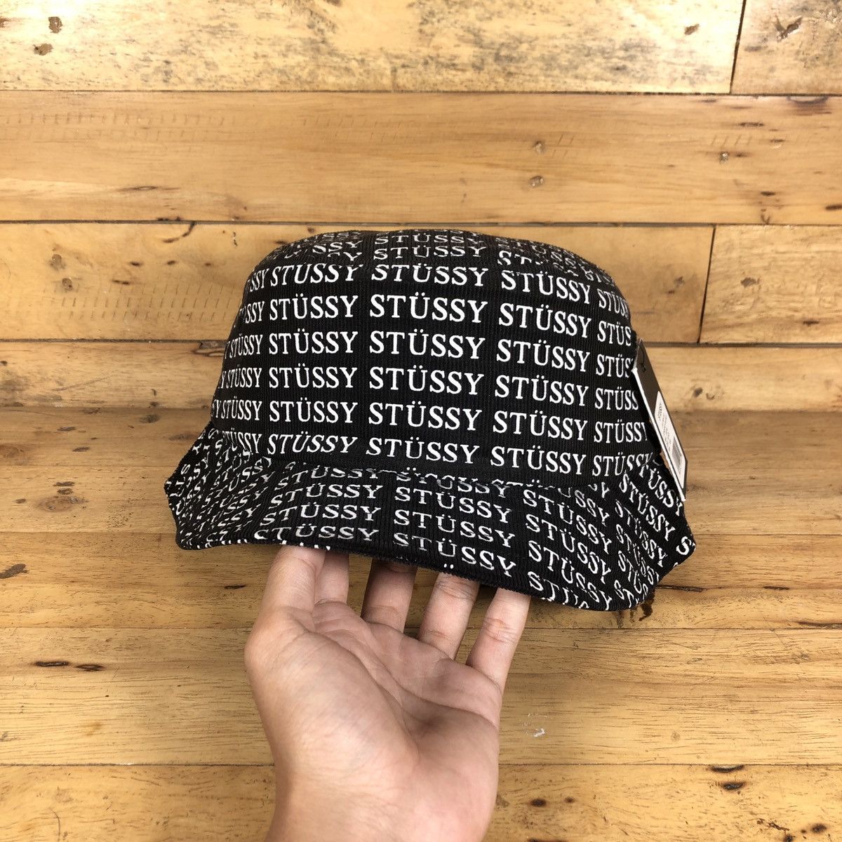 Stussy × Vintage Stussy Eva Printed Corduroy Bucket Size ONE SIZE - 1 Thumbnail