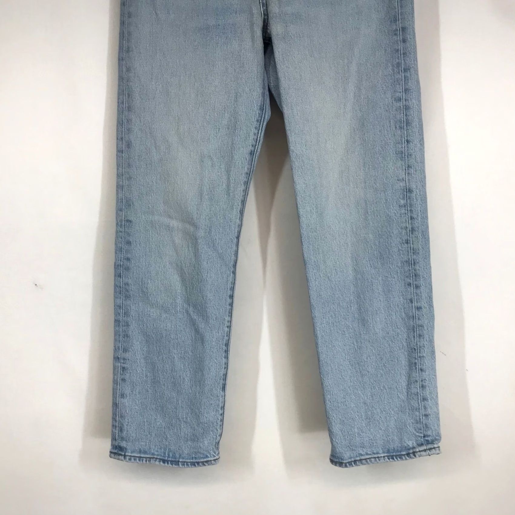 Vintage Levi's Premium Wedgie Straight Jeans Light Wash Blue High Rise Denim Size 26 Women's 5-Pocket Size 26" / US 2 / IT 38 - 3 Thumbnail