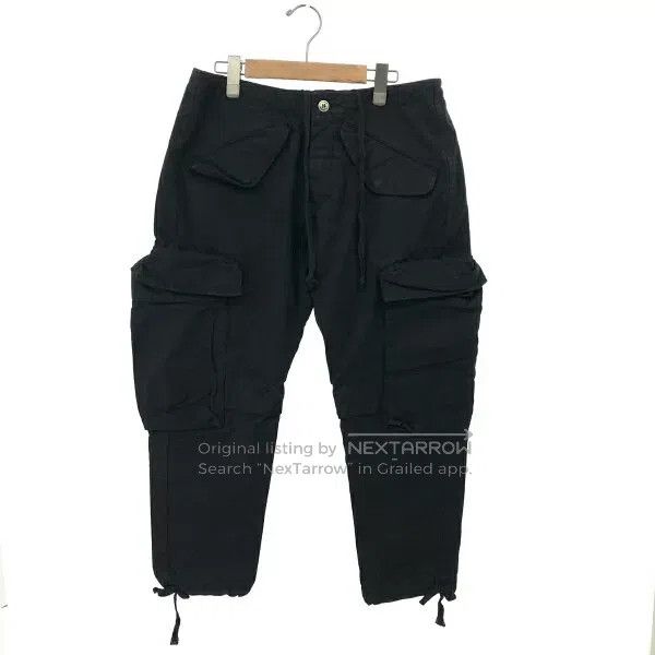 Greg Lauren $2.9k Greg Lauren 50/50 Overalls Suspender Denim Knit