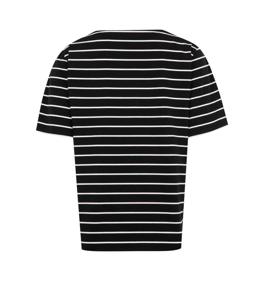 Libertine o1h1sh11225 1972 Paris Short Sleeve T Shirt in Black/White Size S / US 4 / IT 40 - 2 Thumbnail