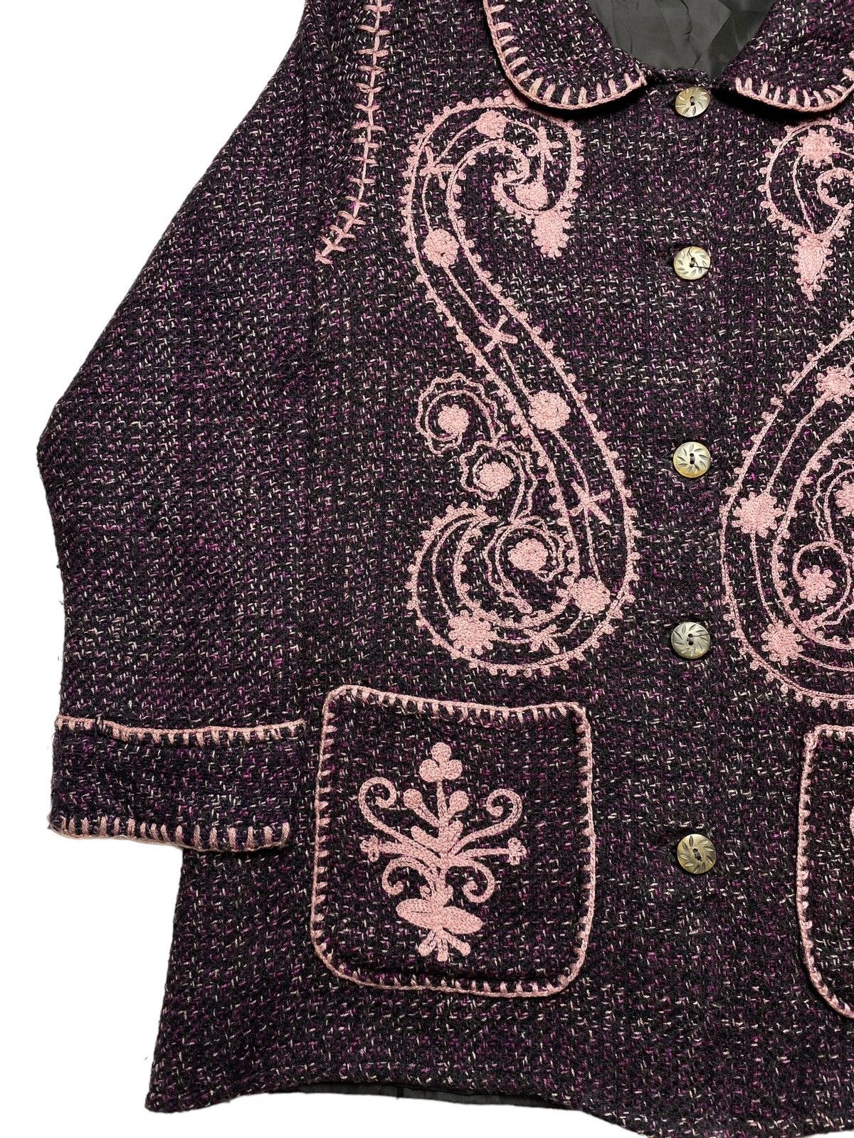 Japanese Brand 2000s Malaika - Knitted Jacket Hysteric Style Size M / US 6-8 / IT 42-44 - 5 Thumbnail