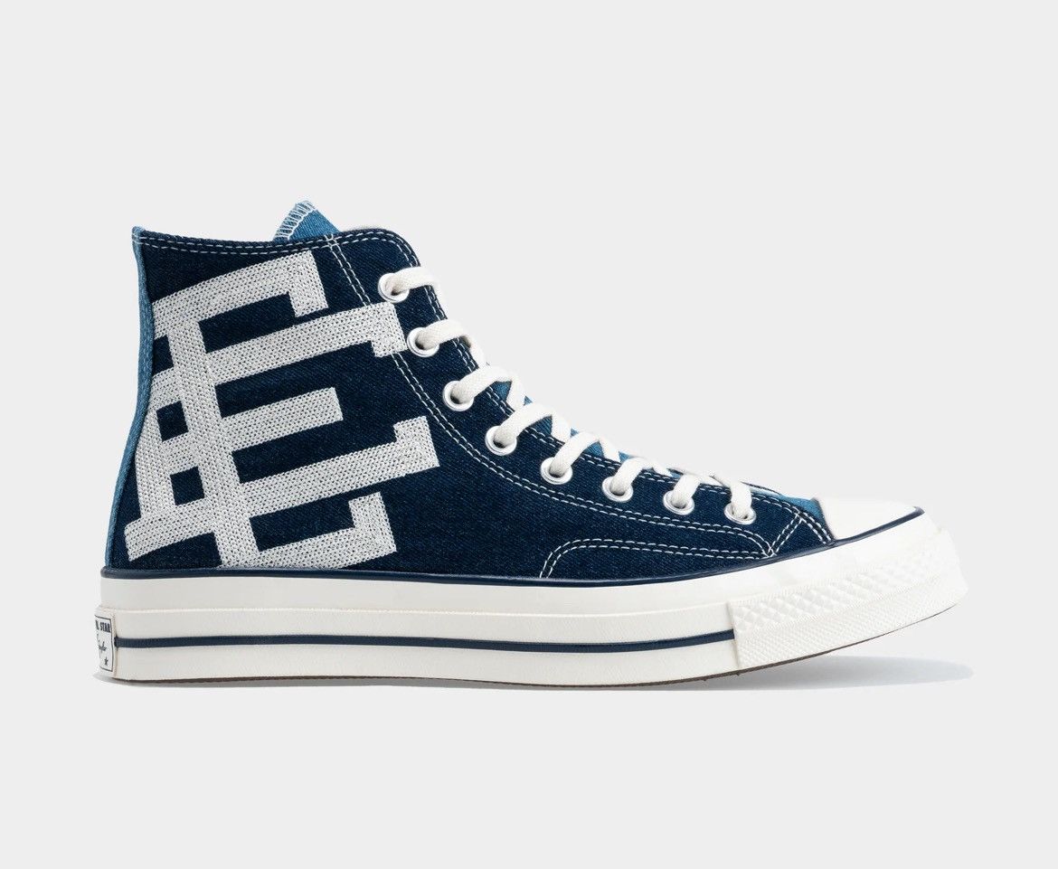 Eric Emanuel Eric Emanuel EE x Converse denim blue Chuck Taylors size 10 Size US 10 / EU 43 - 1 Thumbnail