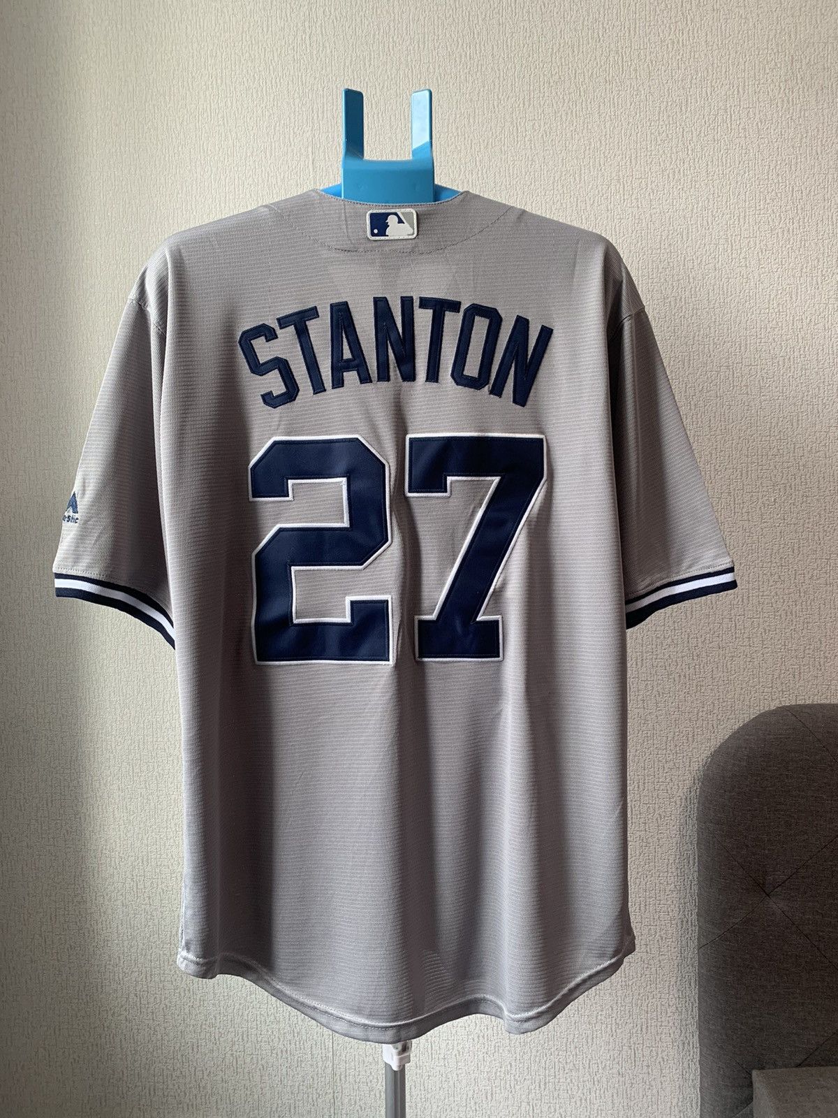 Majestic Majestic New York Stanton Baseball Jersey Size US L / EU 52-54 / 3 - 1 Thumbnail