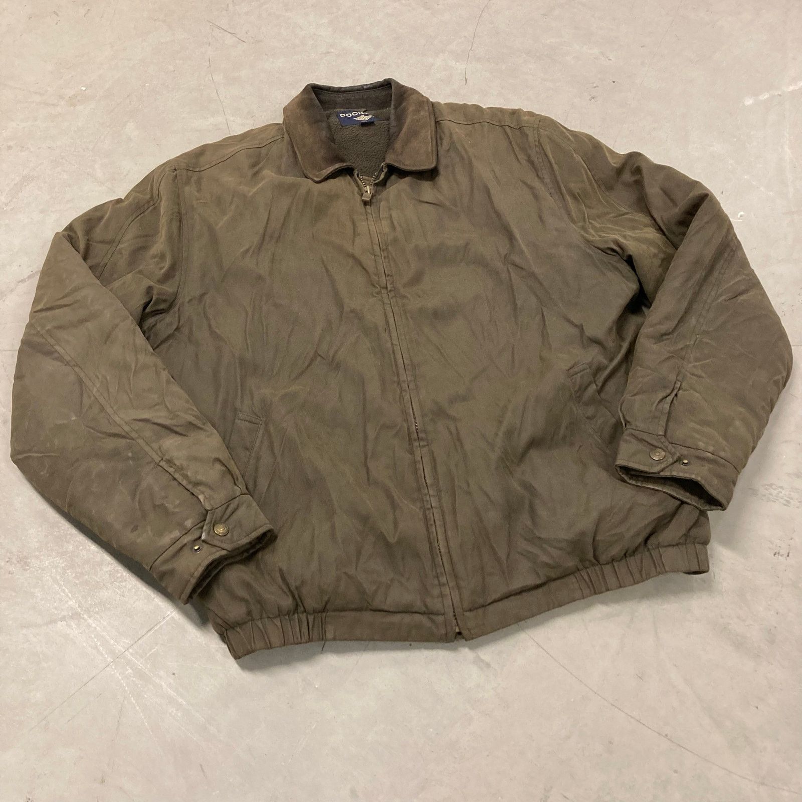 Dockers × Vintage Vintage dockers bomber Jacket Size US XL / EU 56 / 4 - 1 Thumbnail