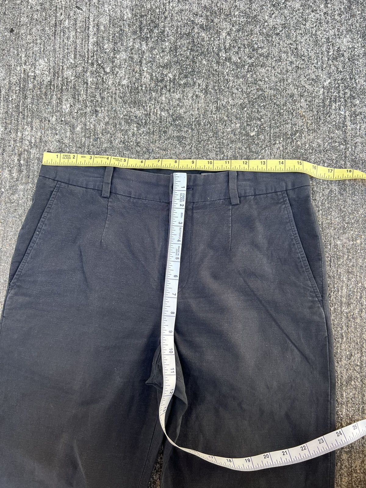 Margaret Howell Vintage Margaret Howell Faded Black Cropped Chinos Pant Size US 30 / EU 46 - 3 Thumbnail
