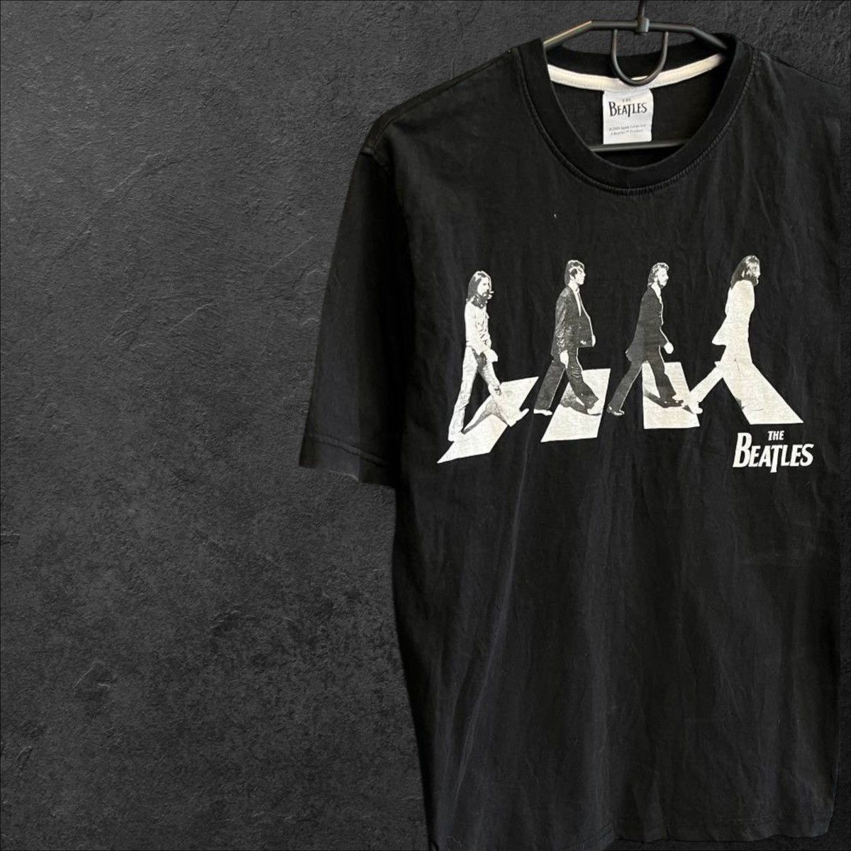 Band Tees The Beatles 2009 Abbey Road Album Band T shirt Tee Black Size US M / EU 48-50 / 2 - 2 Thumbnail