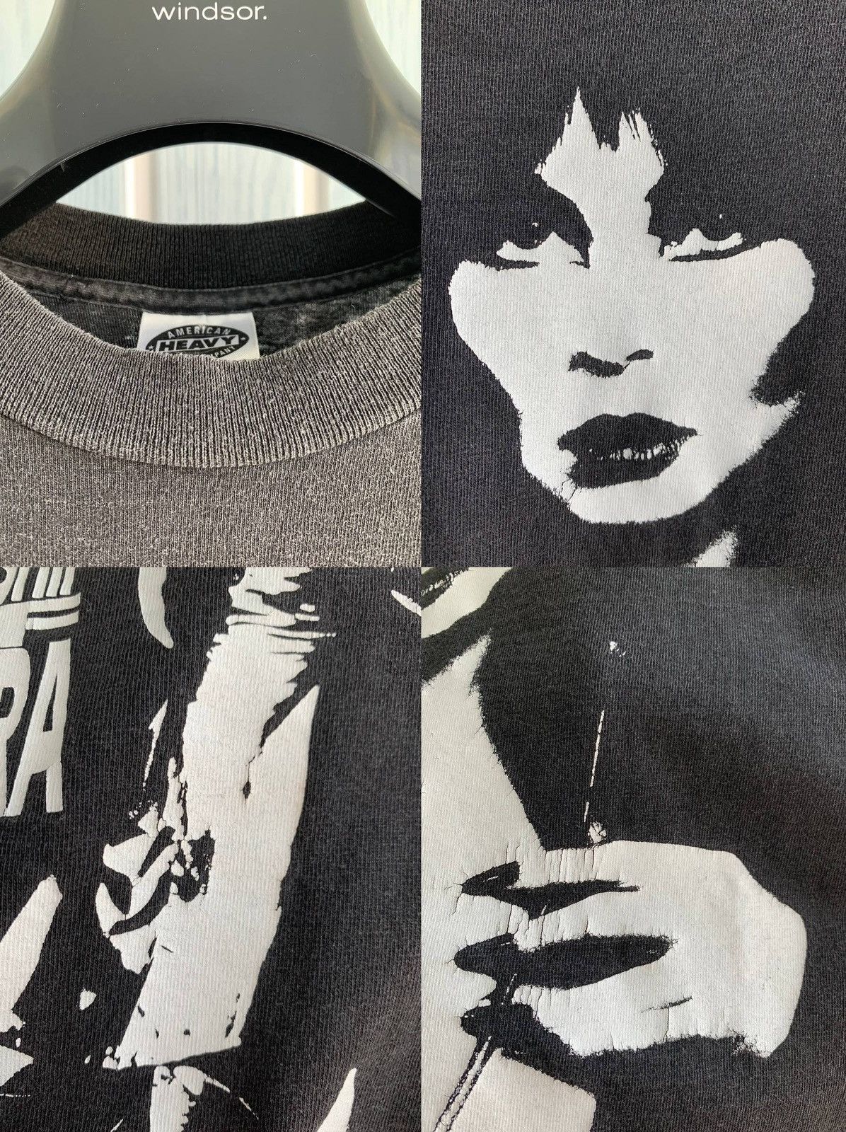 Band Tees Vintage Ripcordz Band Worship Elvira Black USA Long Sleeve Size US L / EU 52-54 / 3 - 17 Thumbnail