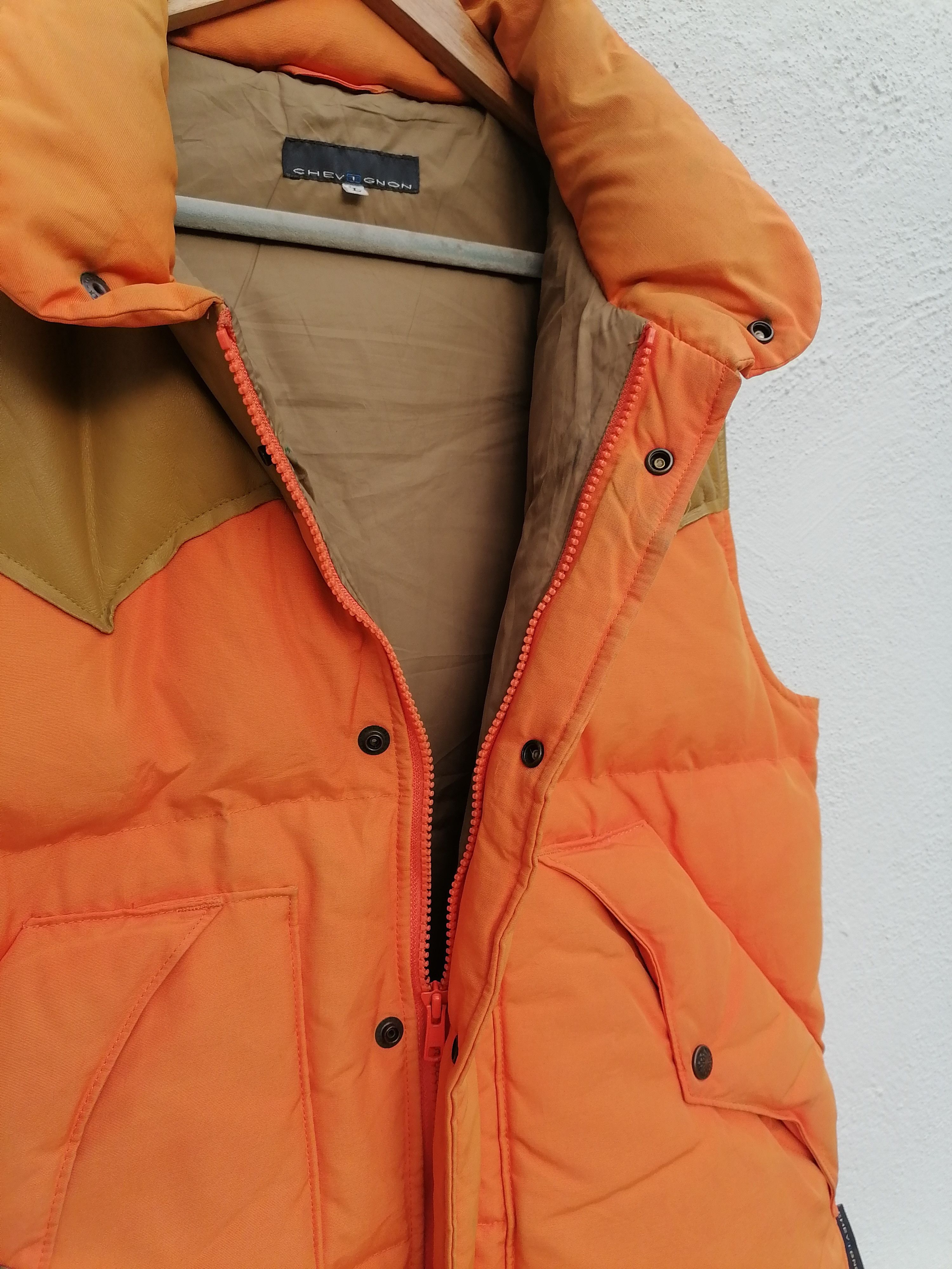 Chevignon × Vintage Vintage Chevignon Two Tone Puffer Vest Size US L / EU 52-54 / 3 - 8 Thumbnail