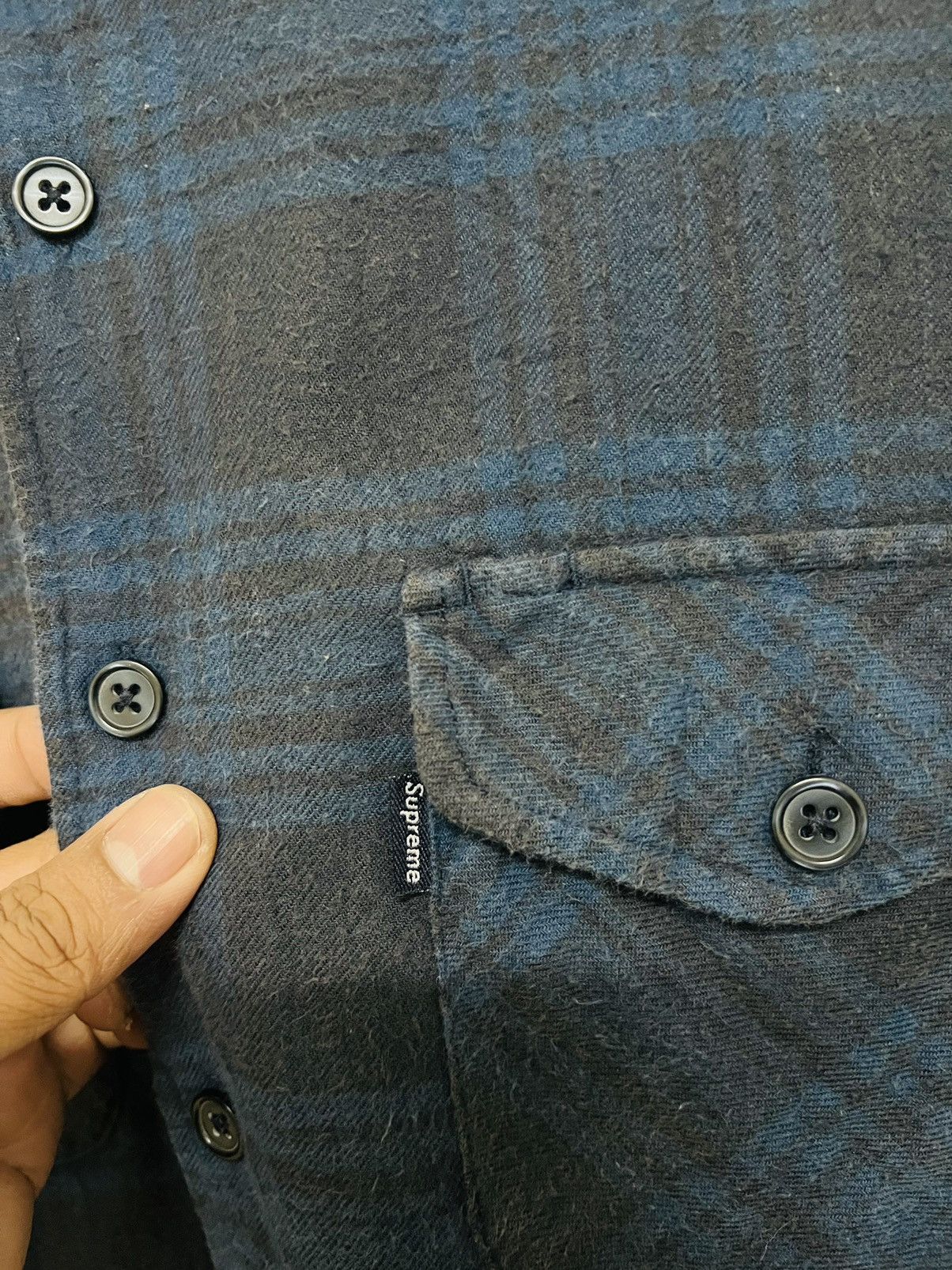 Supreme Supreme Plaid Flannel Workshirt Size US M / EU 48-50 / 2 - 5 Thumbnail