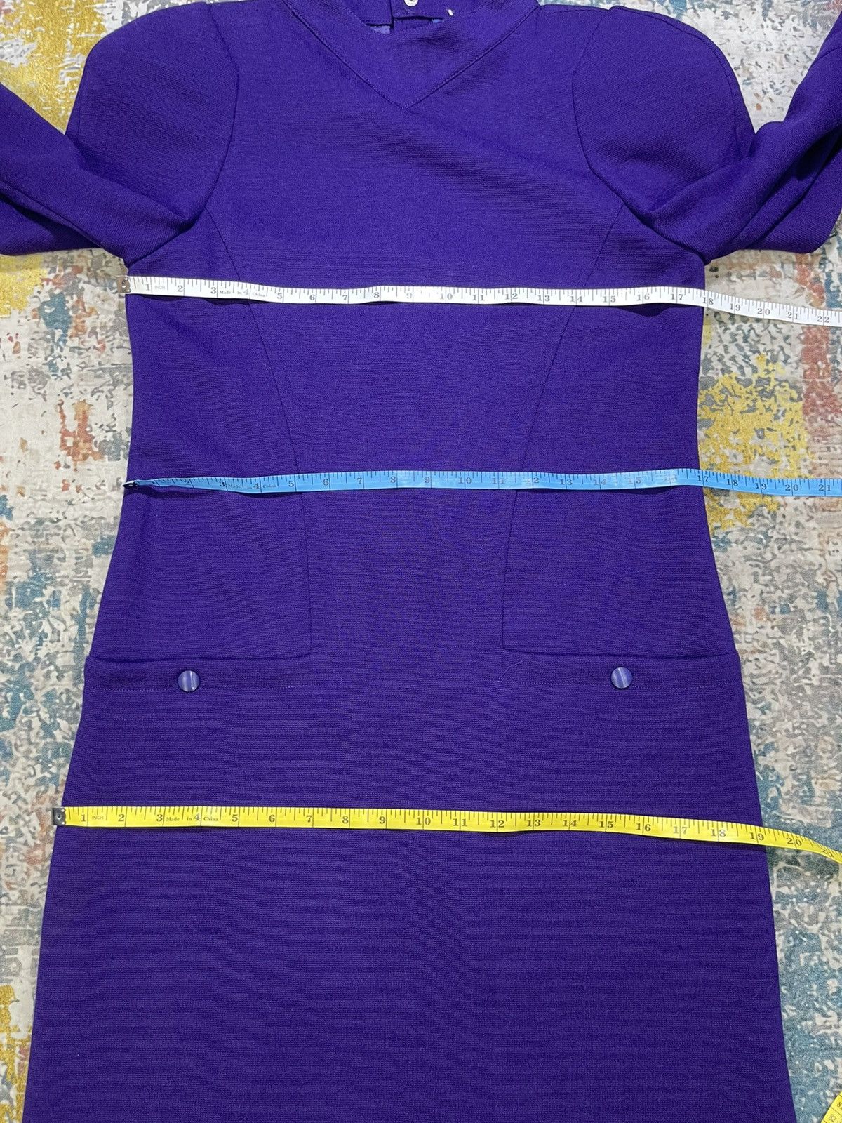 Thierry Mugler Thiery Mugler Vintage Midi Shift Dress Size M / US 6-8 / IT 42-44 - 18 Thumbnail