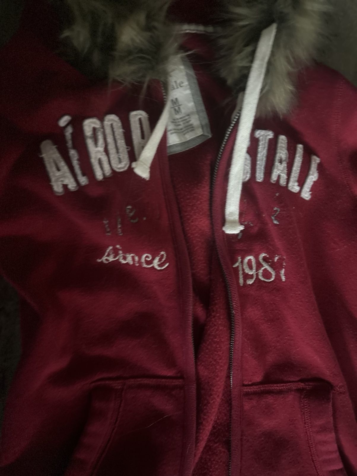 Aeropostale Vintage aeropostale faux fur jacket Size M / US 6-8 / IT 42-44 - 3 Thumbnail