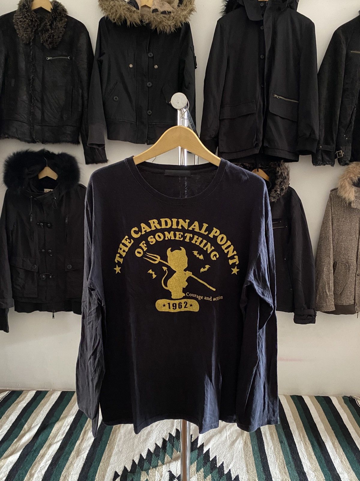 Japanese Brand Japanese Balmy & Awakening Devil Longsleeve Tee Size US XL / EU 56 / 4 - 1 Thumbnail