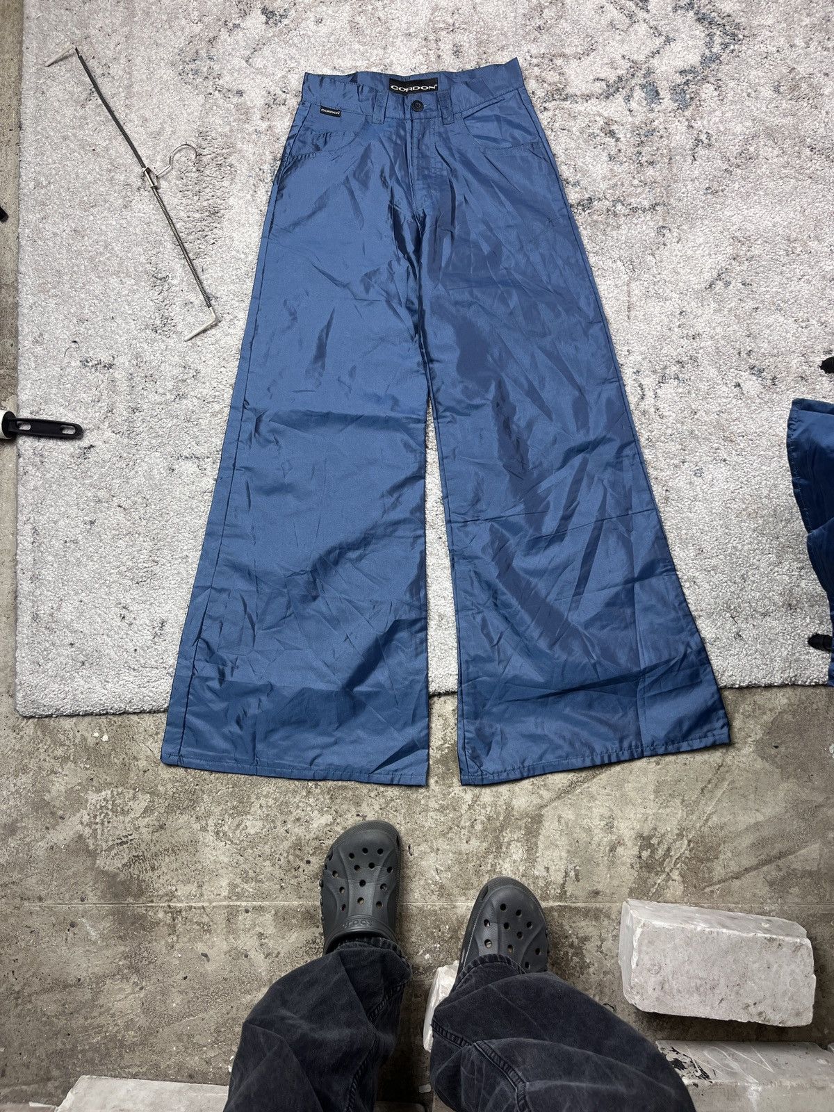 Vintage BAGGY TRACKING PANTS - AMAZING CHILL FIT GORDON BRAND - 3255 Size US 28 / EU 44 - 2 Thumbnail