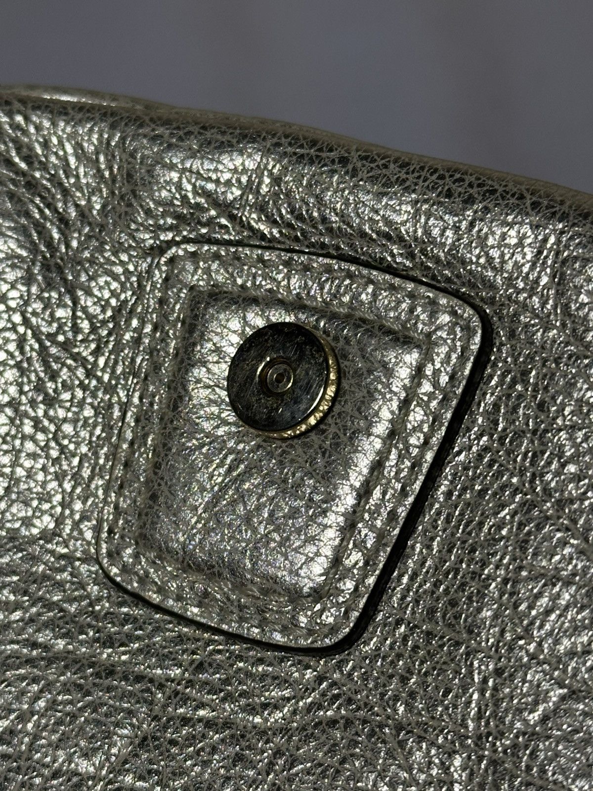 Coach Coach Metallic Whipstitch Leather Convertible Bag. Size ONE SIZE - 14 Thumbnail