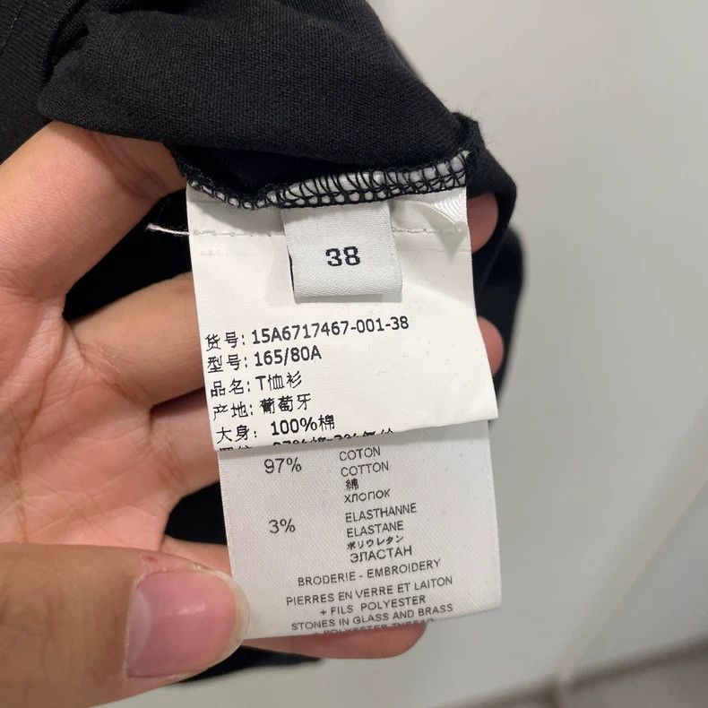 Givenchy Givenchy SizeM 15fw All Over Star Flower Crystal Short Slee Size US M / EU 48-50 / 2 - 8 Thumbnail