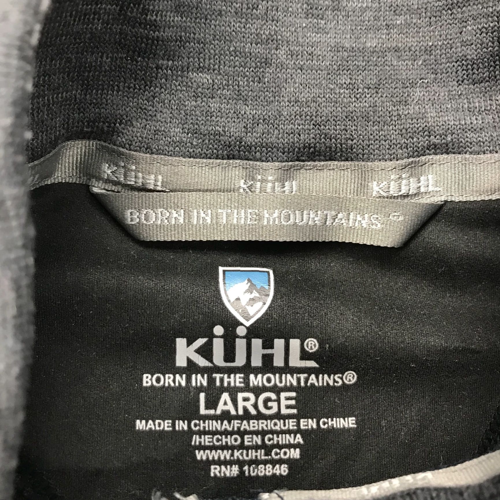 Vintage Kuhl Jacket Mens Large Blue Gray Ryzer 1/4 Quarter Zip Pullover Outdoor Hiking Shirt Adult Large Blue Outdoors 90s (if applicable) Mens Size US L / EU 52-54 / 3 - 5 Thumbnail