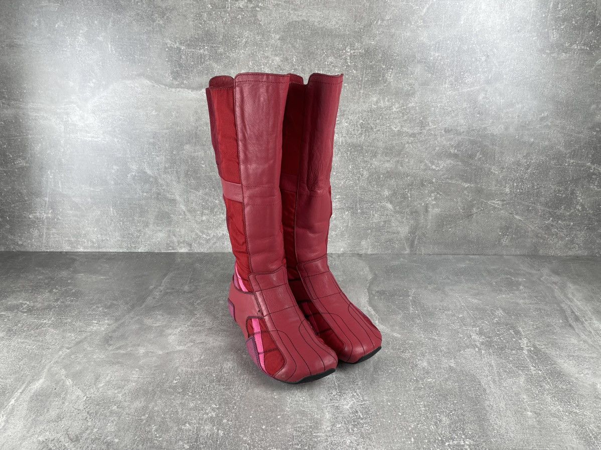 Diesel × Vintage Archive Diesel Y2K Vintage Square Zip Hi-Top Sneakers Boots Size US 10 / IT 40 - 3 Thumbnail