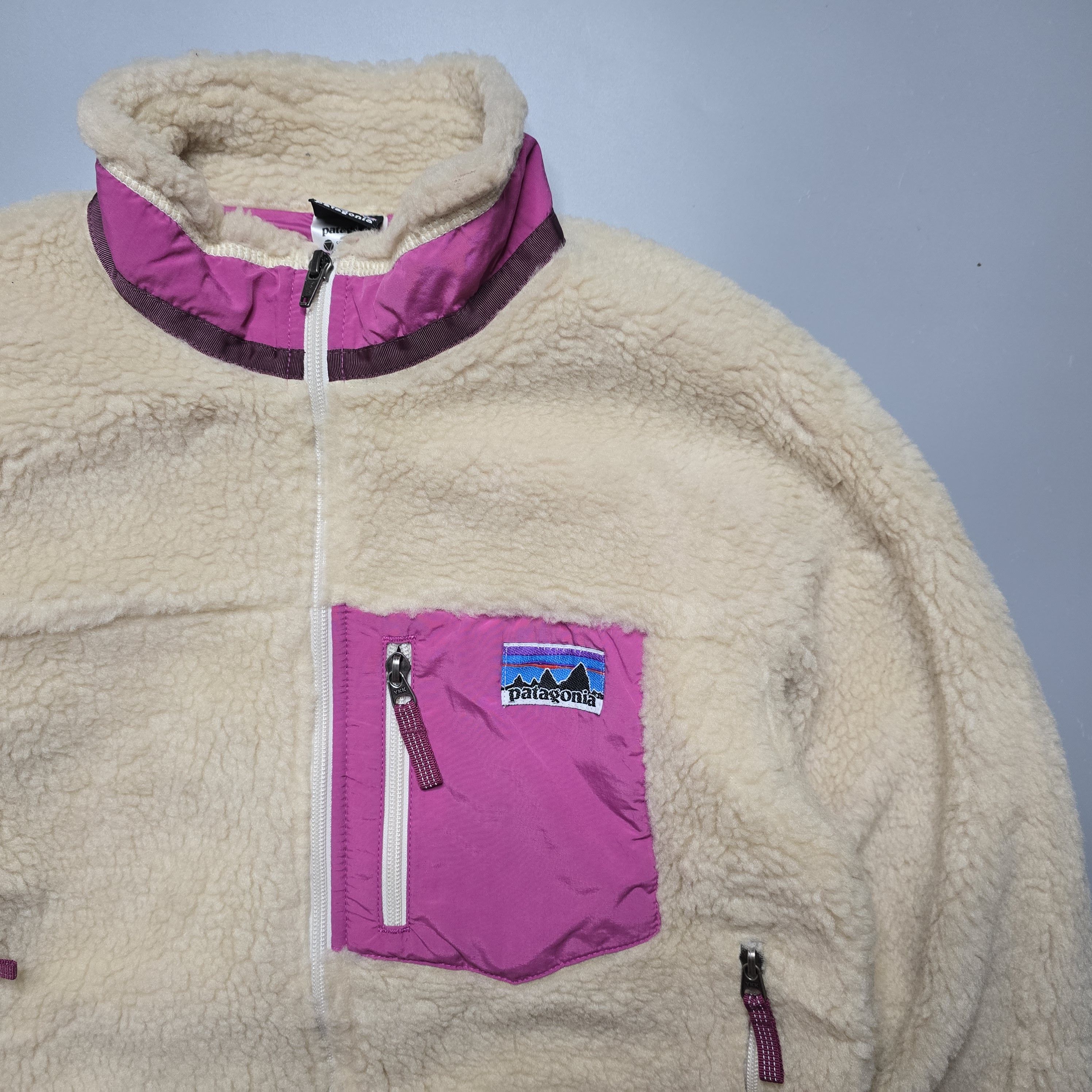 Patagonia Patagonia - Retro-X Deep Pile Fleece Jacket - Oatmeal Size US XS / EU 42 / 0 - 4 Thumbnail
