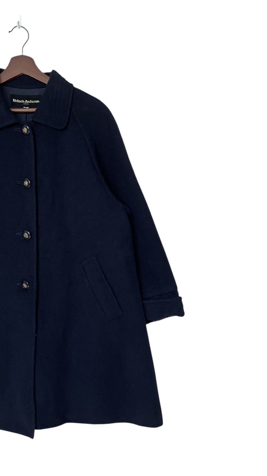 Designer × Vintage Vintage Brand Kinloch Anderson Wool Trench Coat 2000s Size US L / EU 52-54 / 3 - 5 Thumbnail