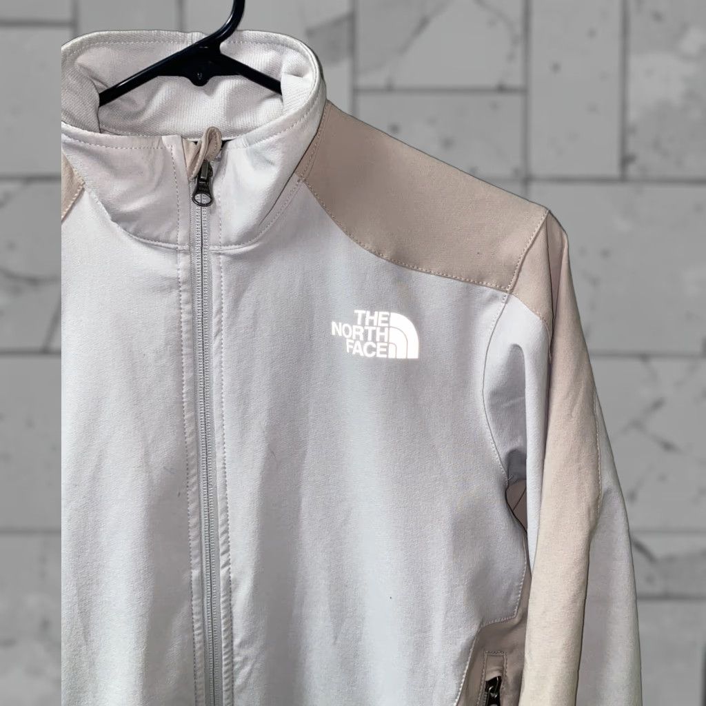 The North Face The North Face Womens Beige Full Zip Jacket Golf Size S Size S / US 4 / IT 40 - 1 Thumbnail
