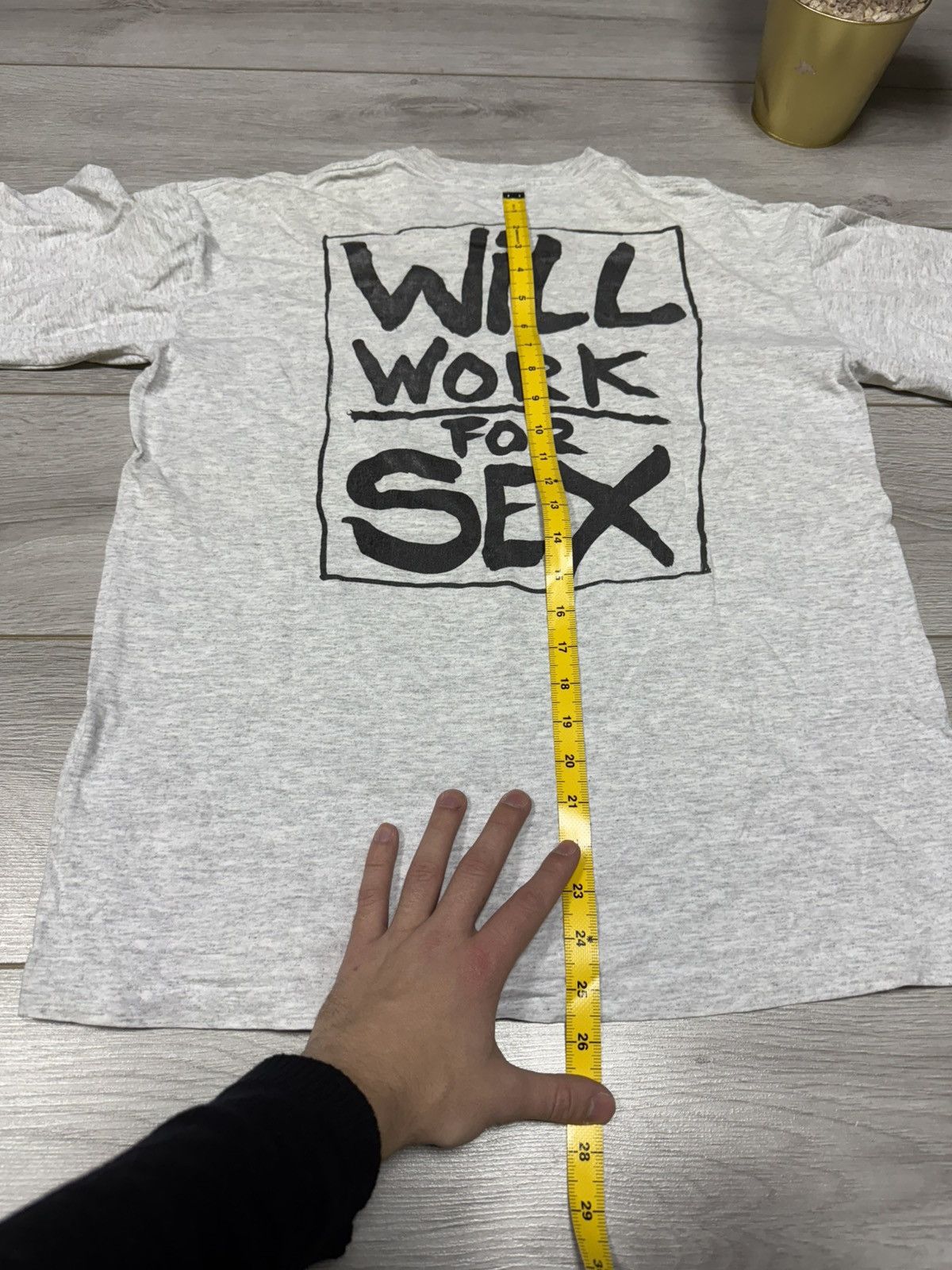 No Fear Will Work For Sex fun USA long sleeve No Fear humor porn Size US L / EU 52-54 / 3 - 8 Thumbnail