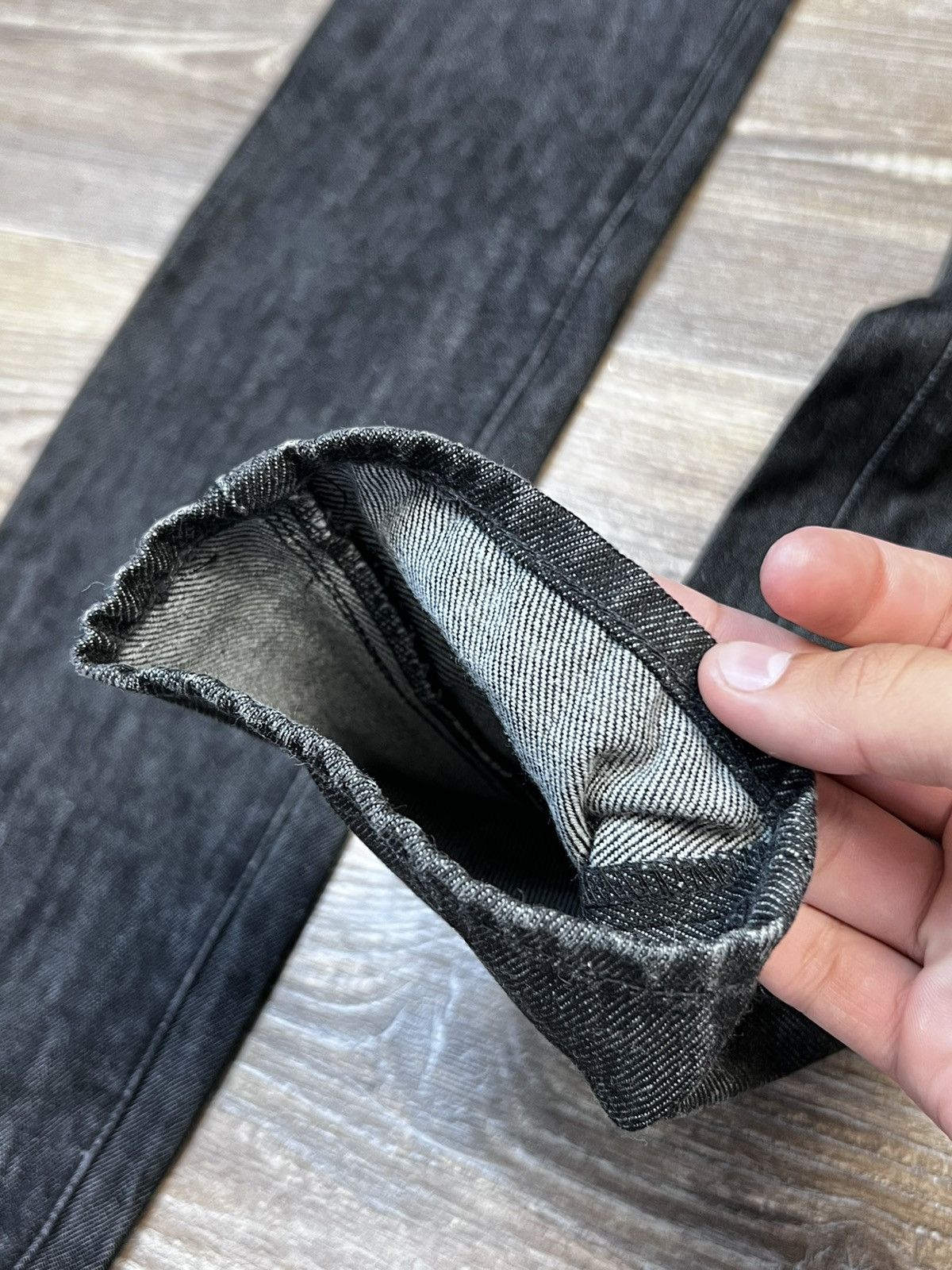 Helmut Lang Helmut Lang New York Gray Skinny Denim Pant Size US 28 / EU 44 - 12 Thumbnail