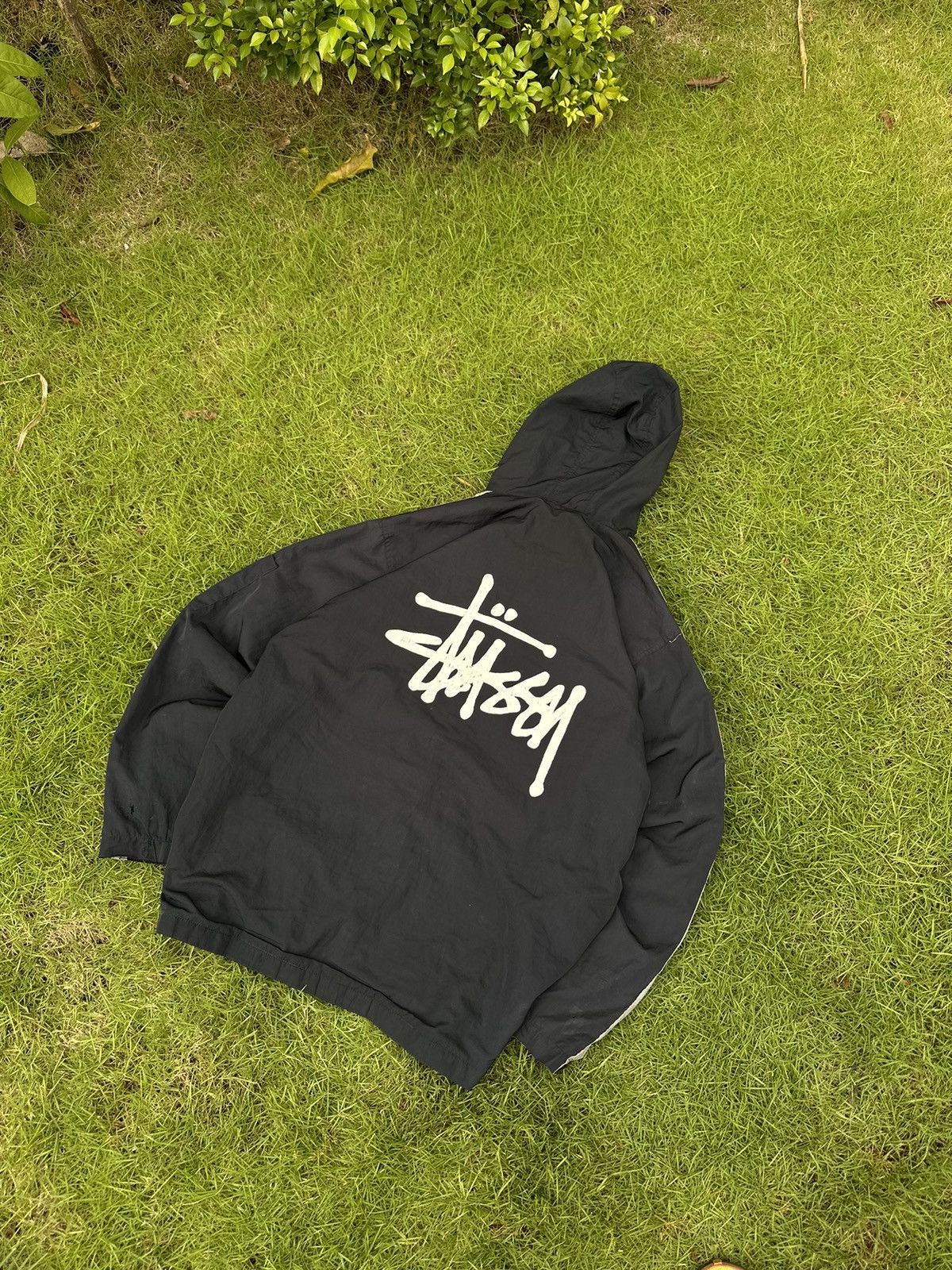 STUSSY SPORT VINTAGE BIG LOGO OUTDOOR JACKET