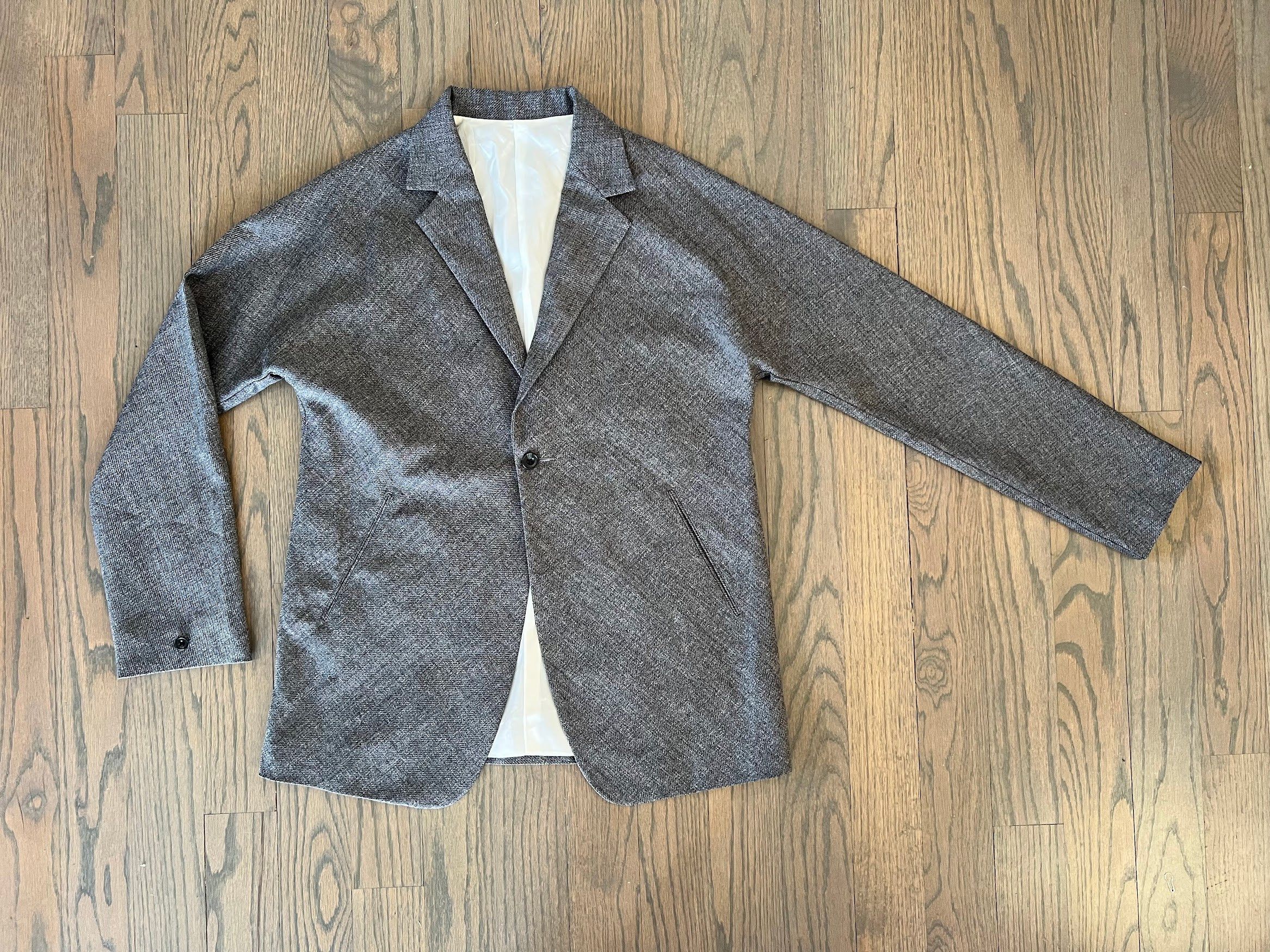 Needles Needles Gray Seamless Blazer Size 46R - 1 Thumbnail