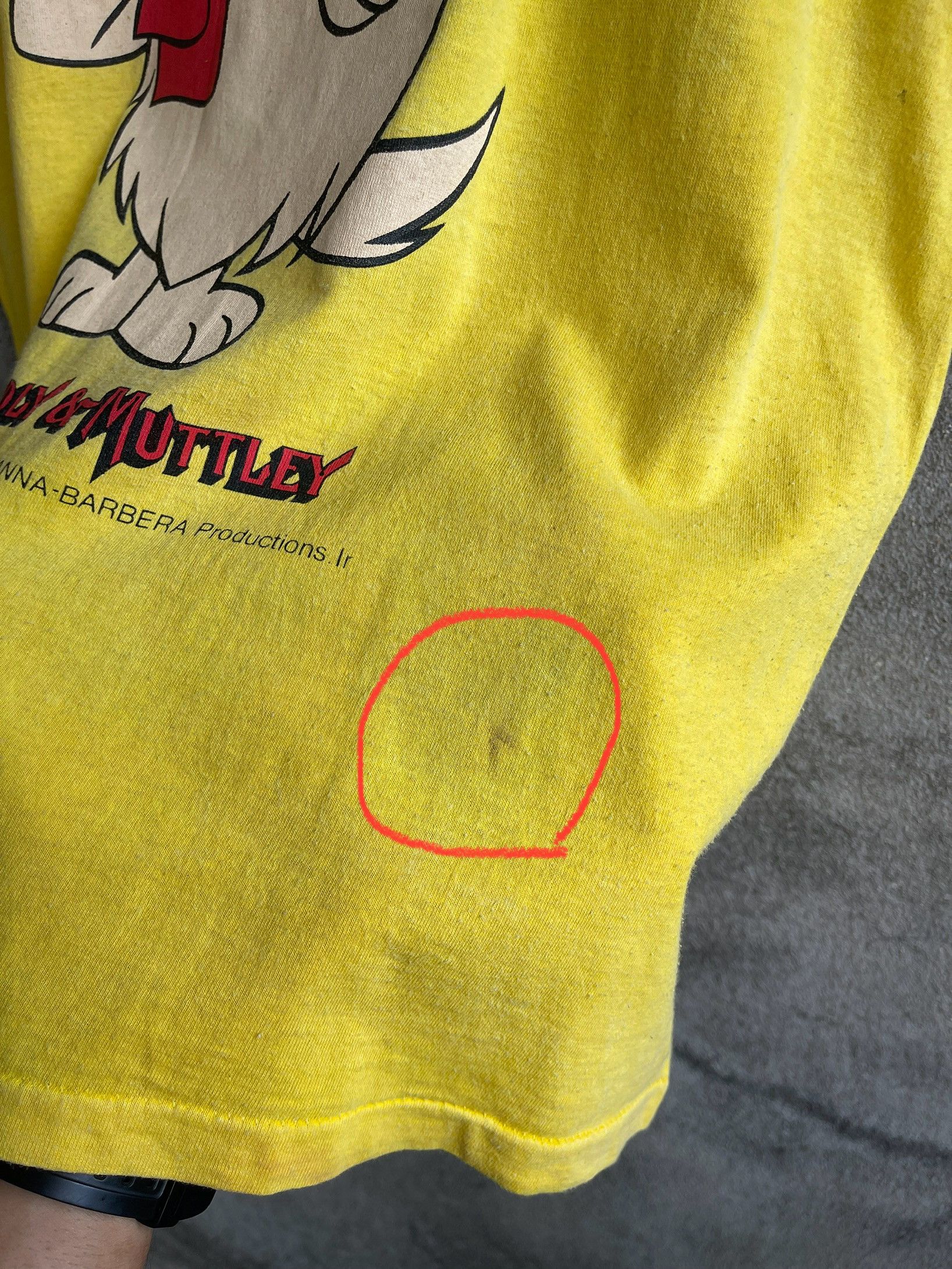 Beauty Beast Vintage 90s🔥HANNA BARBERA DASTARDLY&MUTTLEY🔥Faded Tee Size US M / EU 48-50 / 2 - 6 Thumbnail