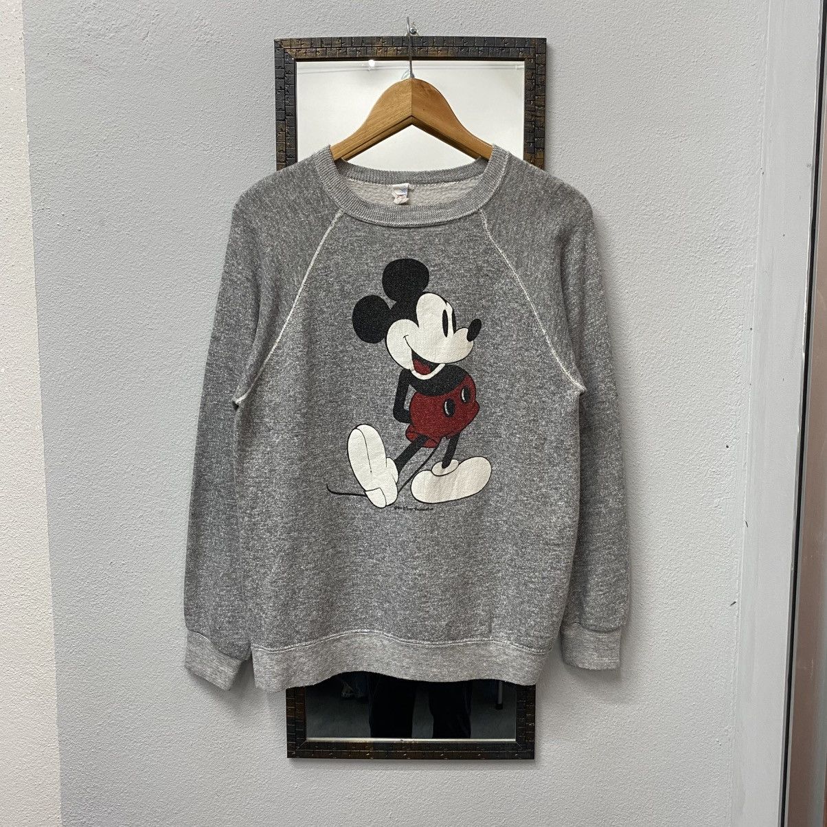 Mickey Mouse Vintage 80s MICKEY MOUSE Tropix Togs Tag Crewneck Sweatshirt Size US L / EU 52-54 / 3 - 1 Thumbnail