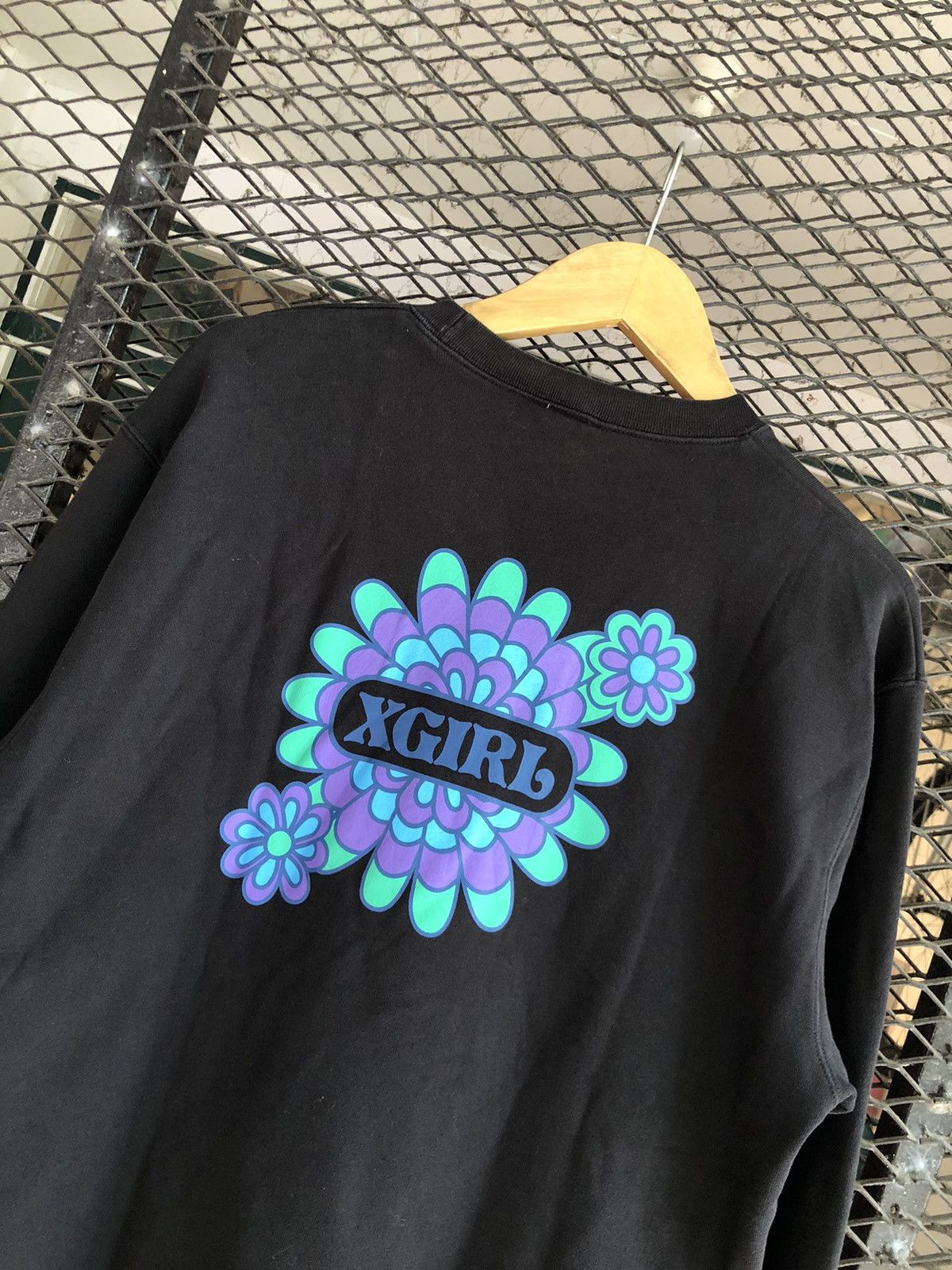 Japanese Brand XGIRL SKATE SWEATSHIRT Size US L / EU 52-54 / 3 - 3 Thumbnail