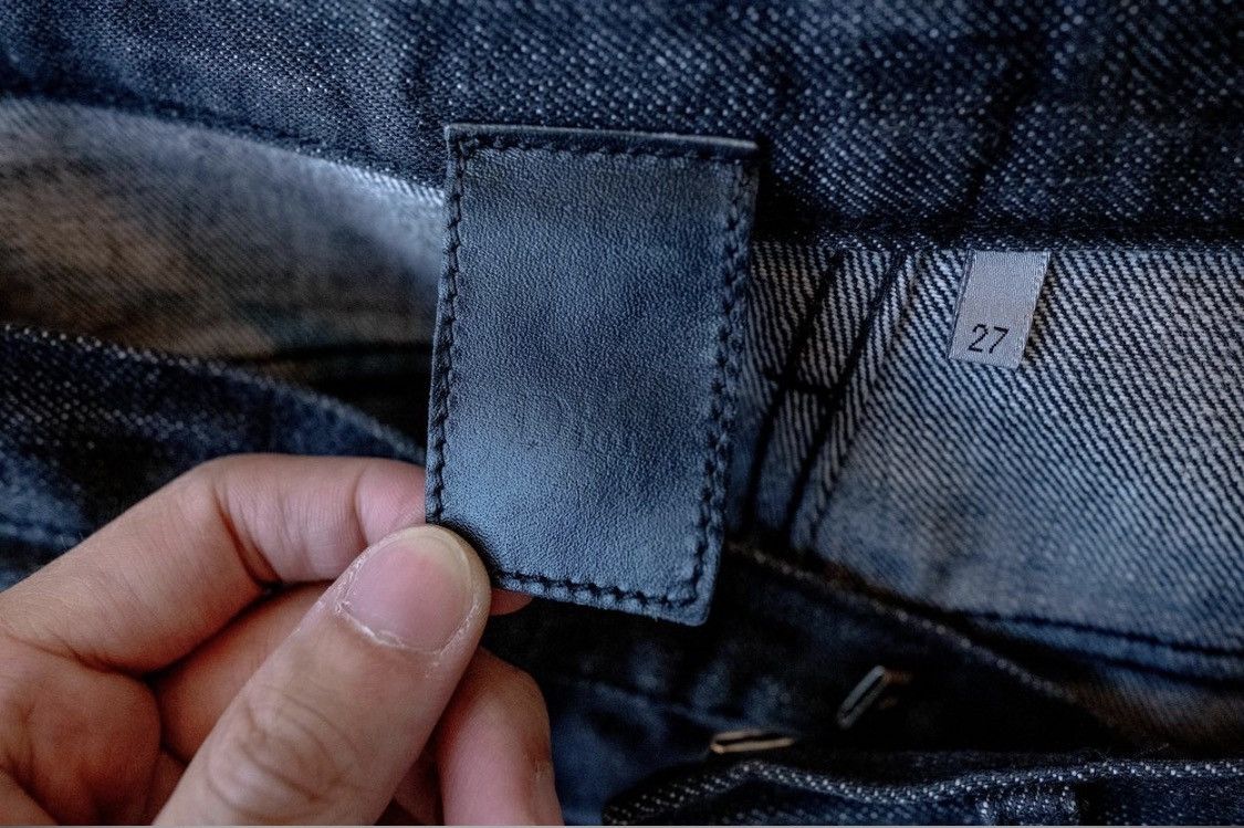 Dior AW05 21cm Hedi Black Denim Size US 27 - 5 Thumbnail