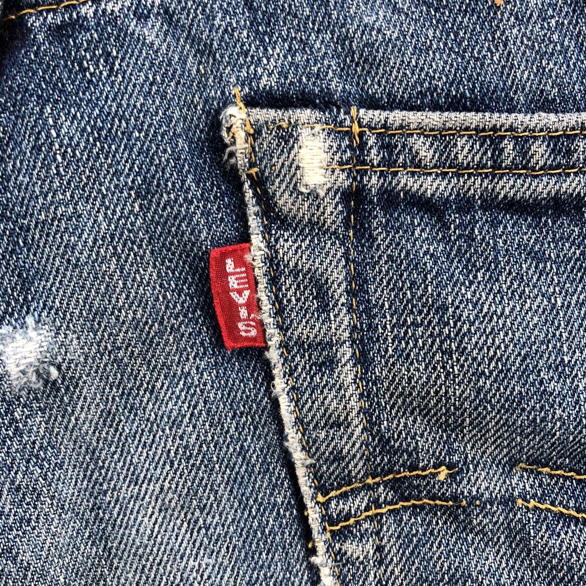 Levi's Vintage Levi's 702 Big E Selvedge Denim Pants Size US 33 - 1 Thumbnail