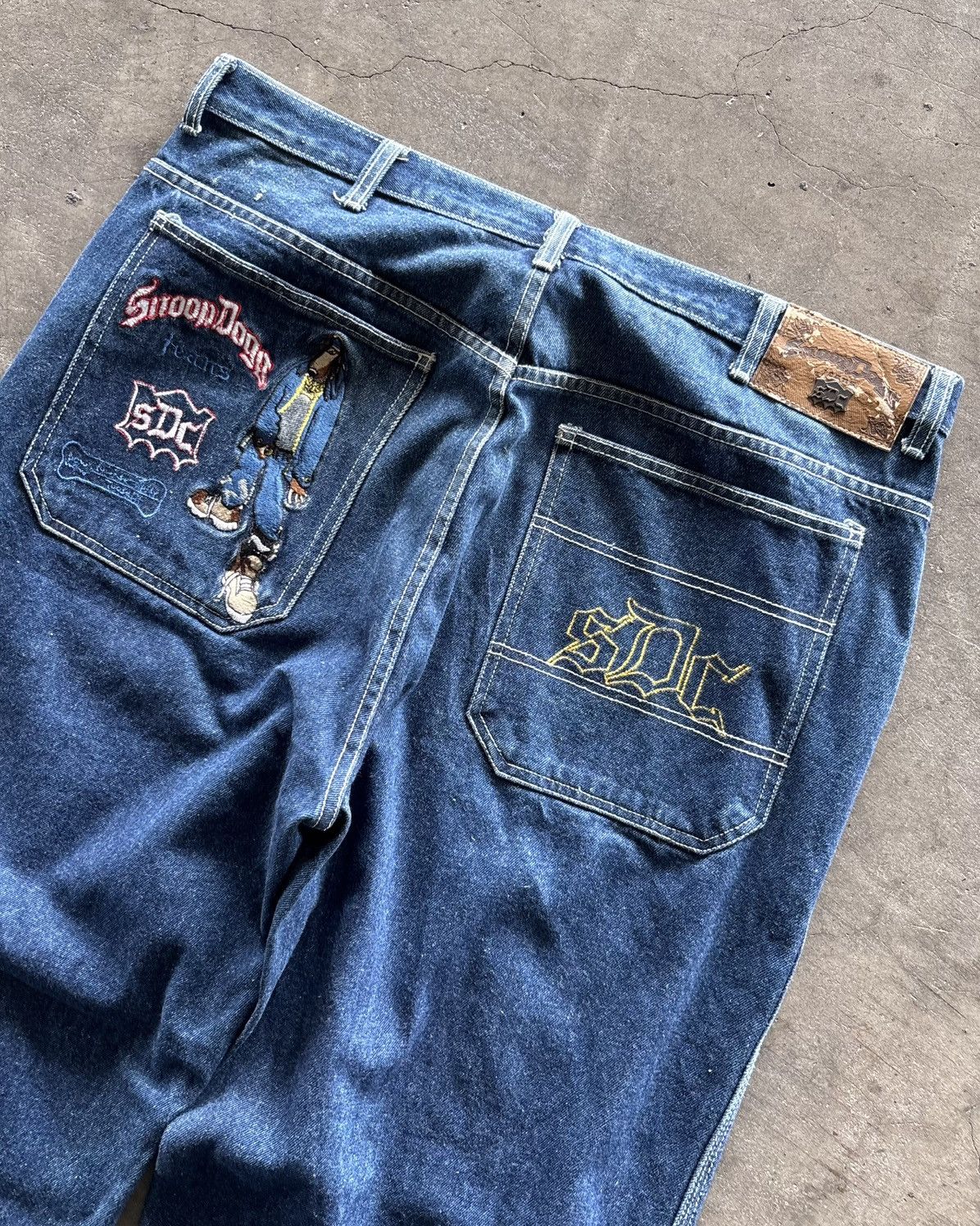 Snoop Dogg y2k Snoop Dogg Baggy Denim Jeans Size US 40 / EU 56 - 7 Thumbnail