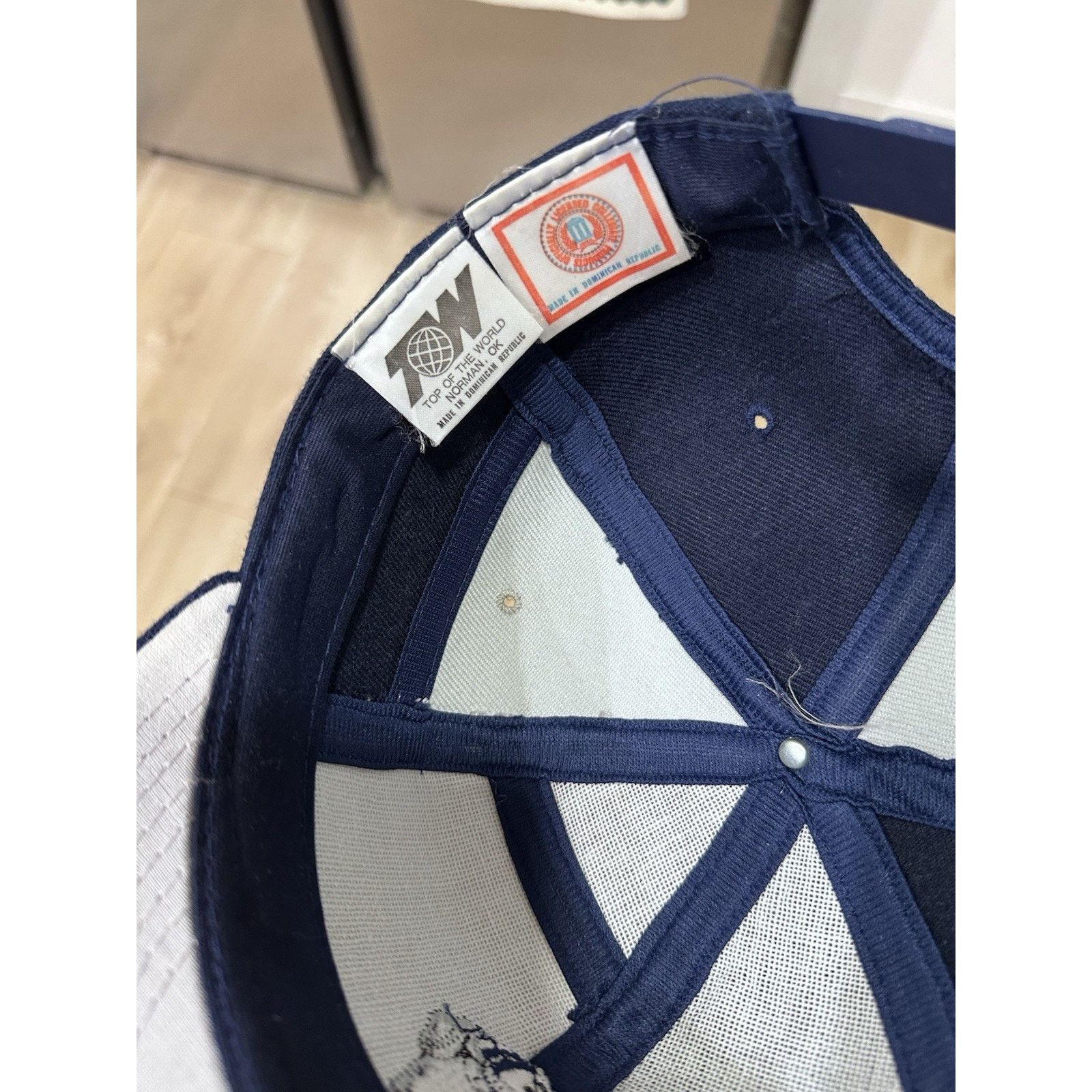 Top Of The World Vintage Georgetown Hoyas Patchwork by TOW Snapback Hat Size ONE SIZE - 4 Thumbnail