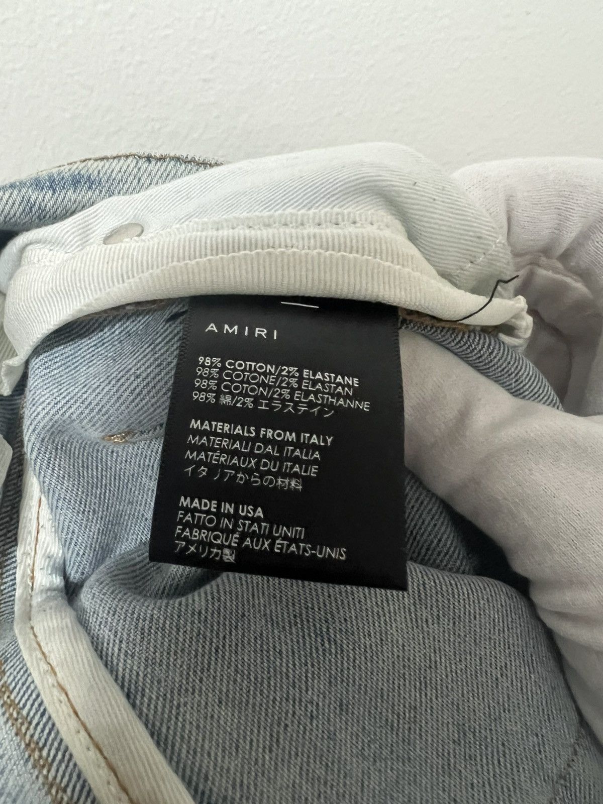 Amiri ICONIC! Amiri Zipper Biker Jeans Size 32 Size US 32 / EU 48 - 14 Thumbnail