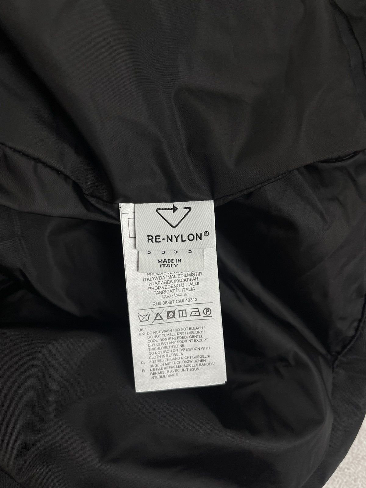 Prada Adidas × Prada Re-Nylon Track Coat Black Jacket Size S Size US S / EU 44-46 / 1 - 8 Thumbnail