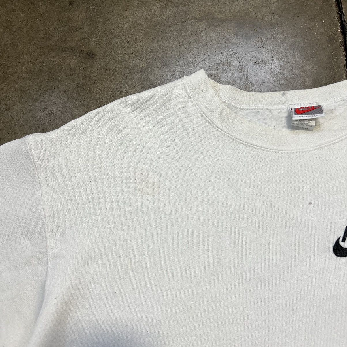 Vintage Vintage 90s Nike Crewneck Sweatshirt Just Do It Spell Out Size US M / EU 48-50 / 2 - 8 Thumbnail